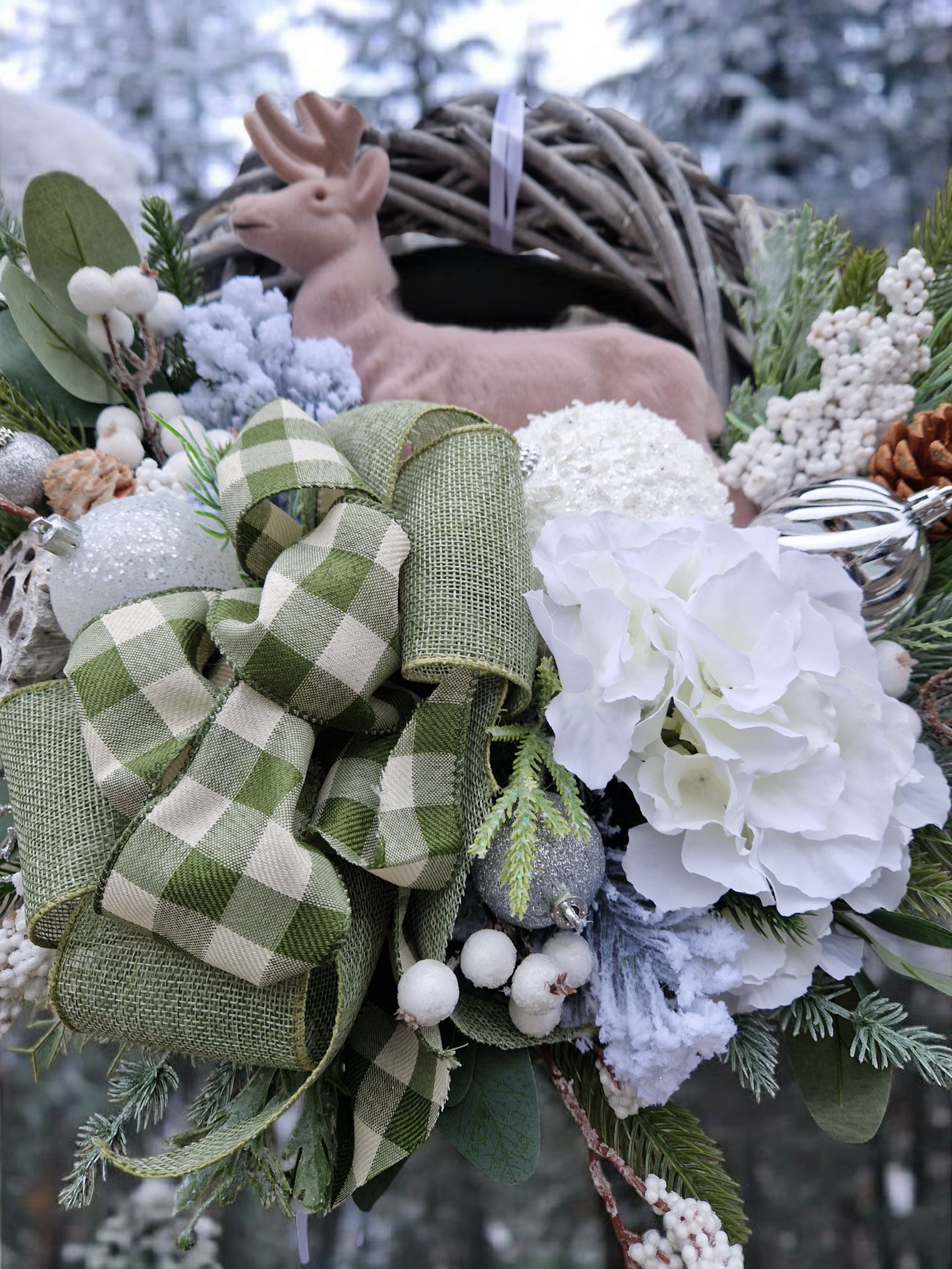 Christmas door wreath