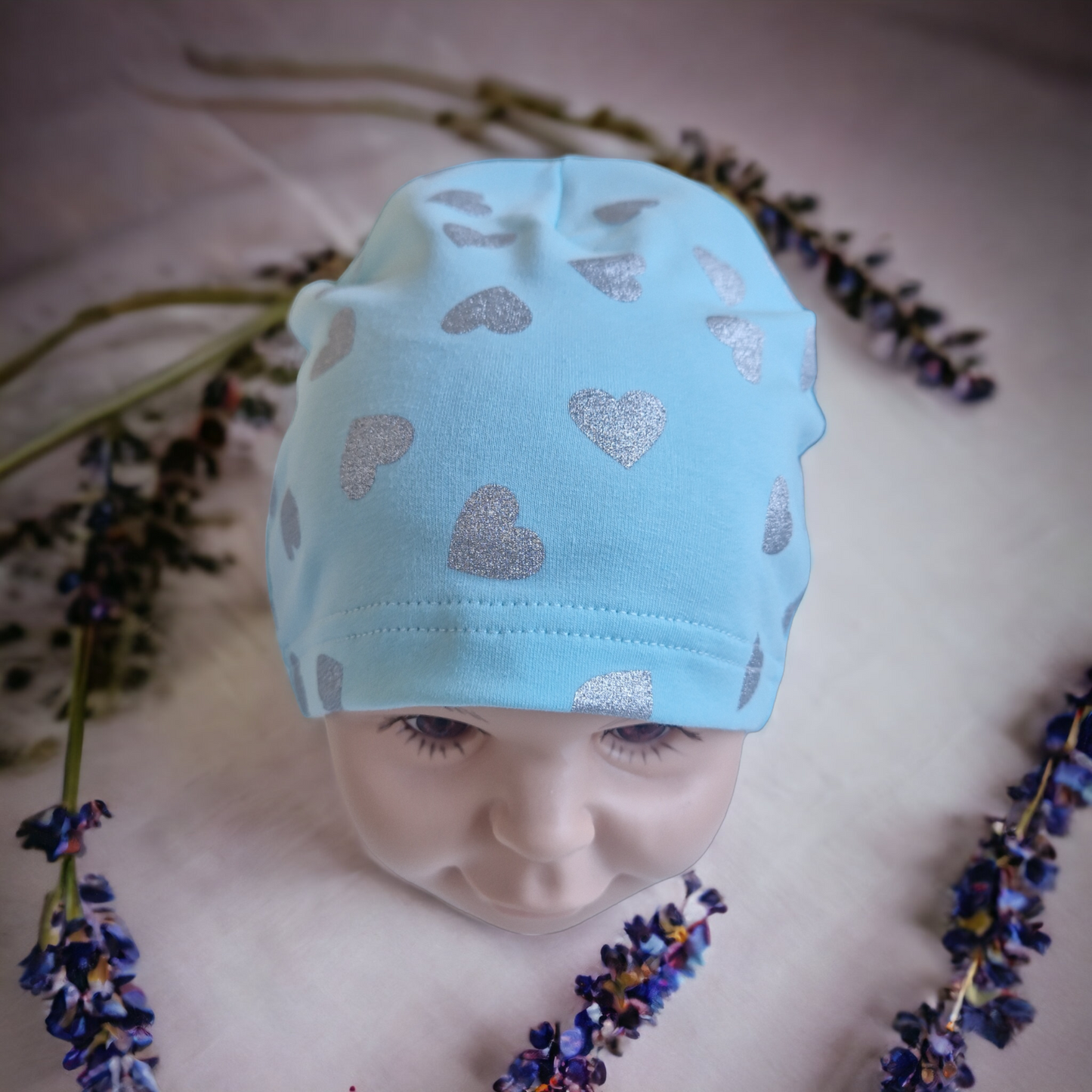 Children's patterned beanie hat