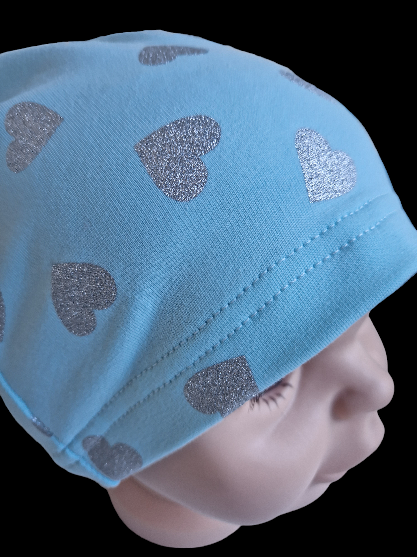 Children's patterned beanie hat