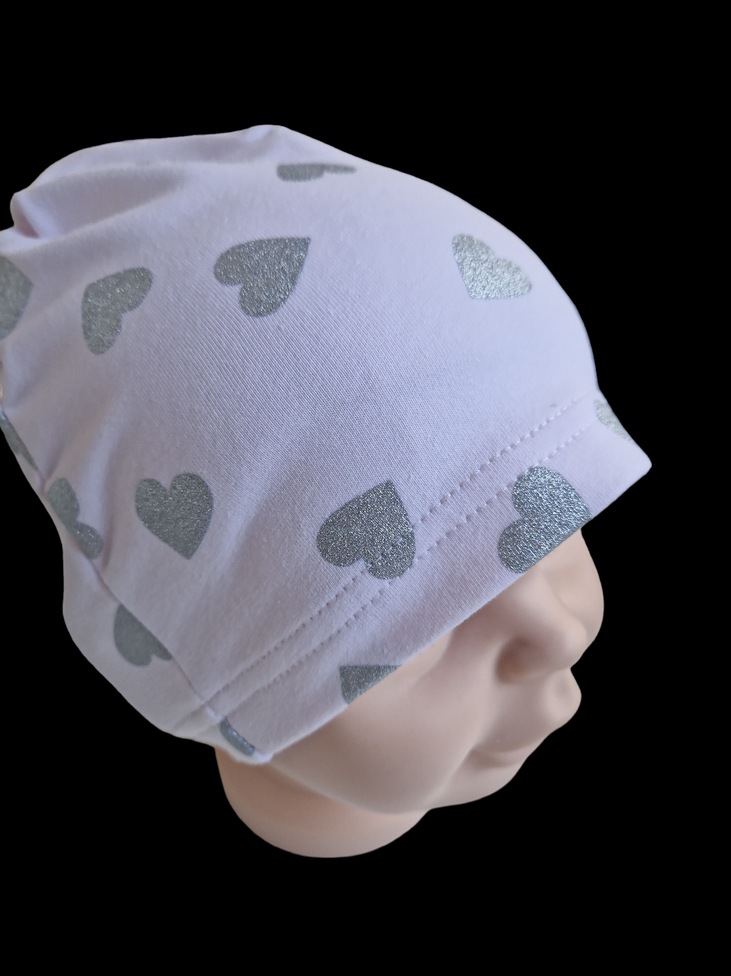 Children's patterned beanie hat