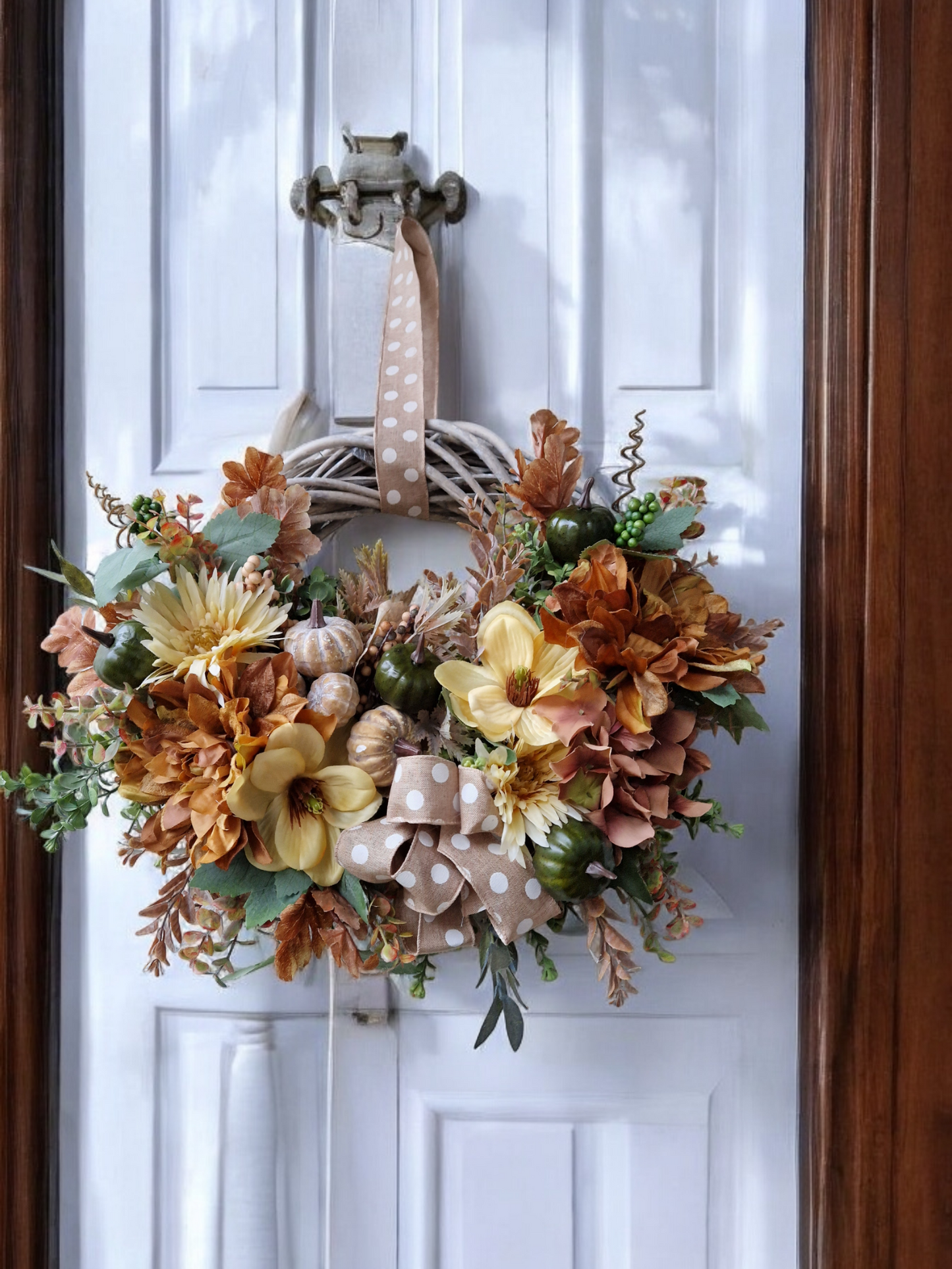 Door Autumn wreath