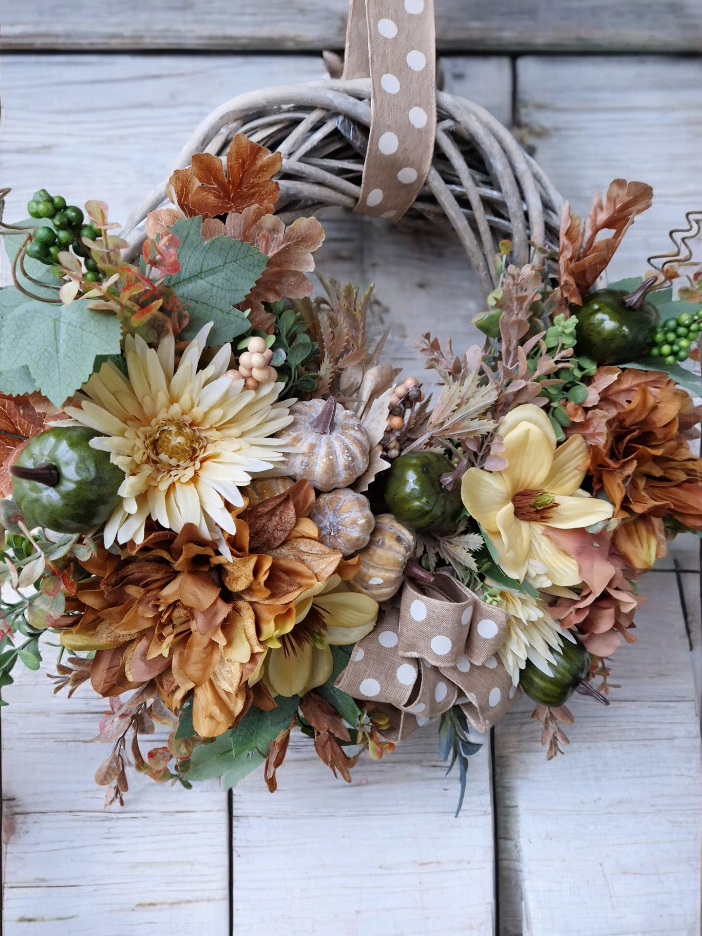 Door Autumn wreath