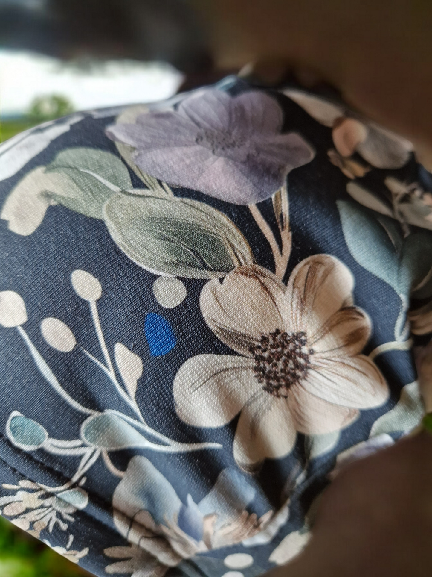 Children's patterned beanie hat