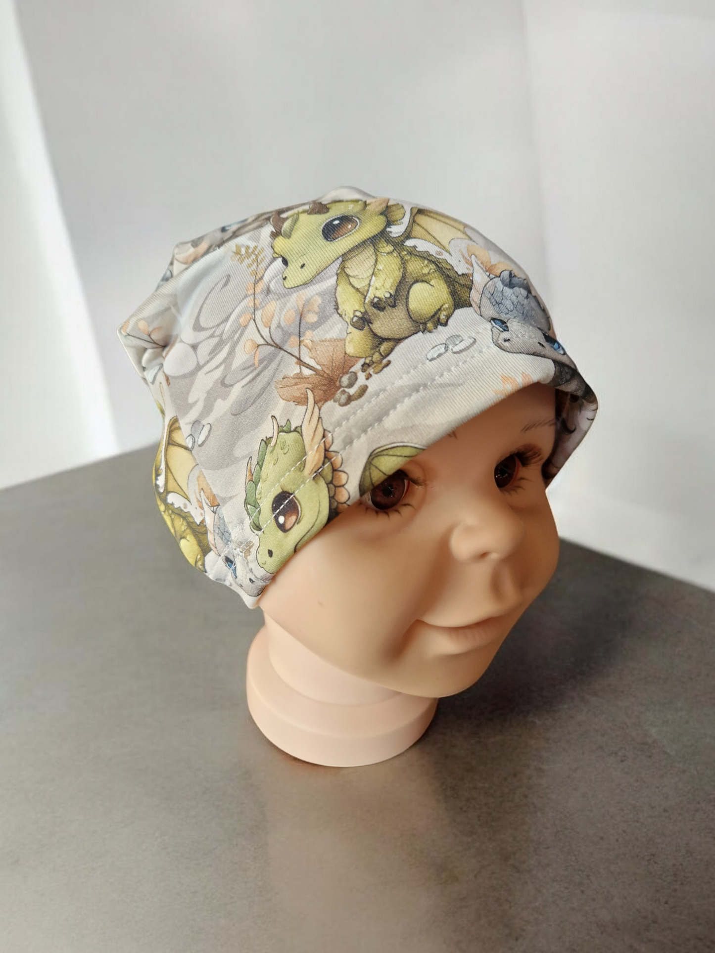 Children's patterned beanie hat