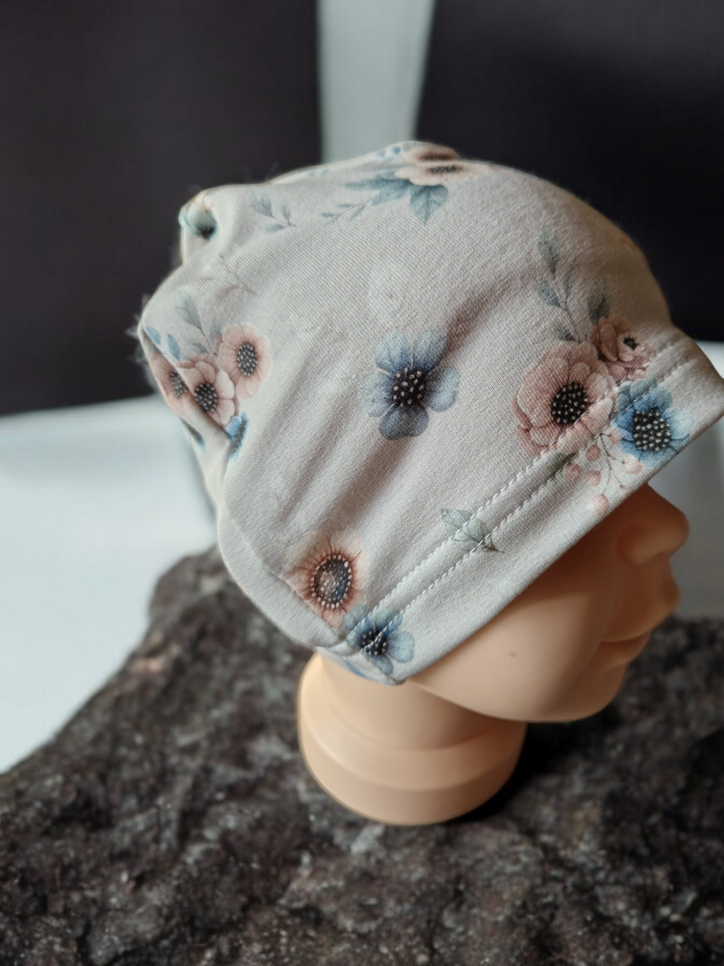 Children's patterned beanie hat