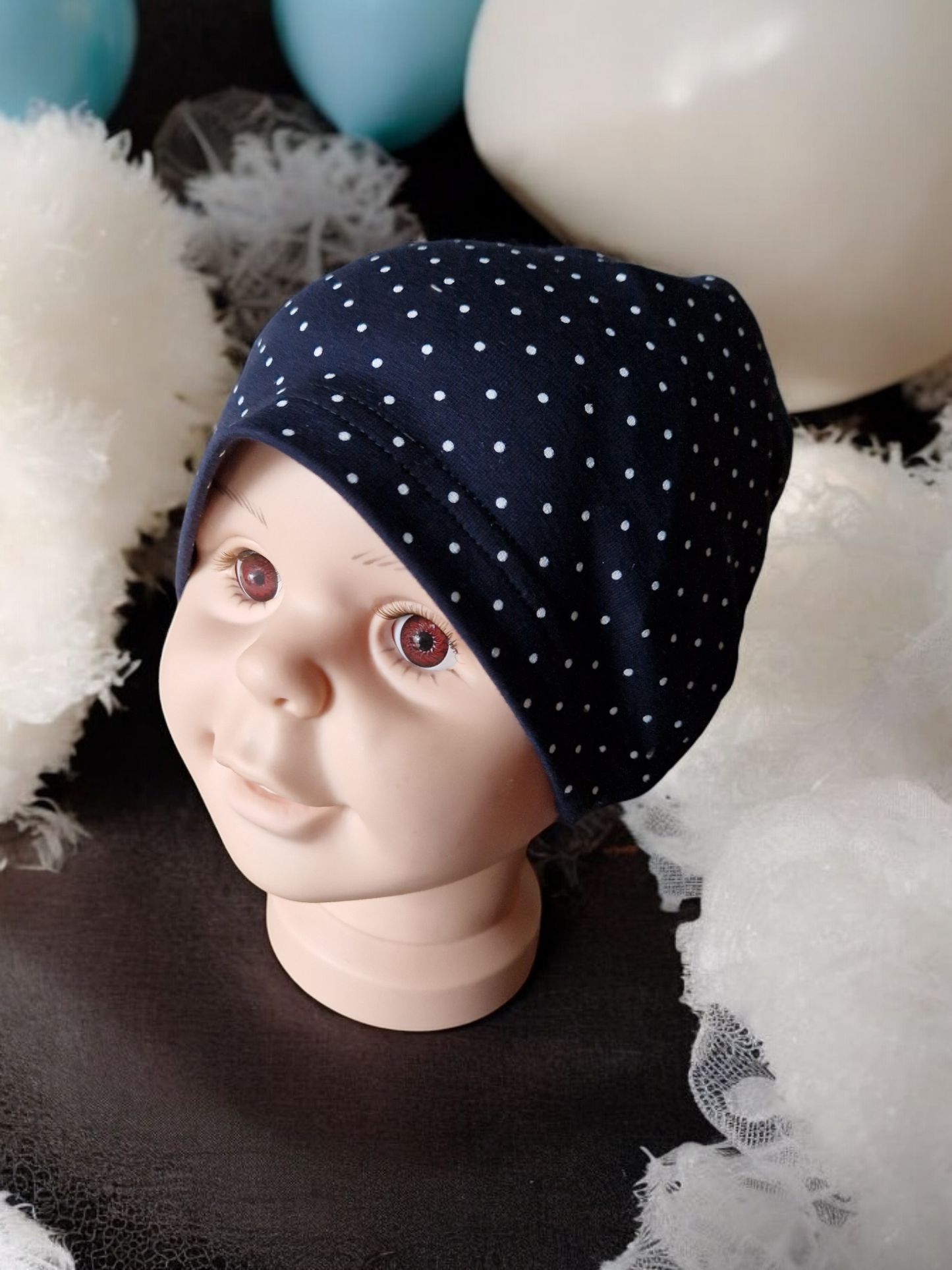 Children's patterned beanie hat