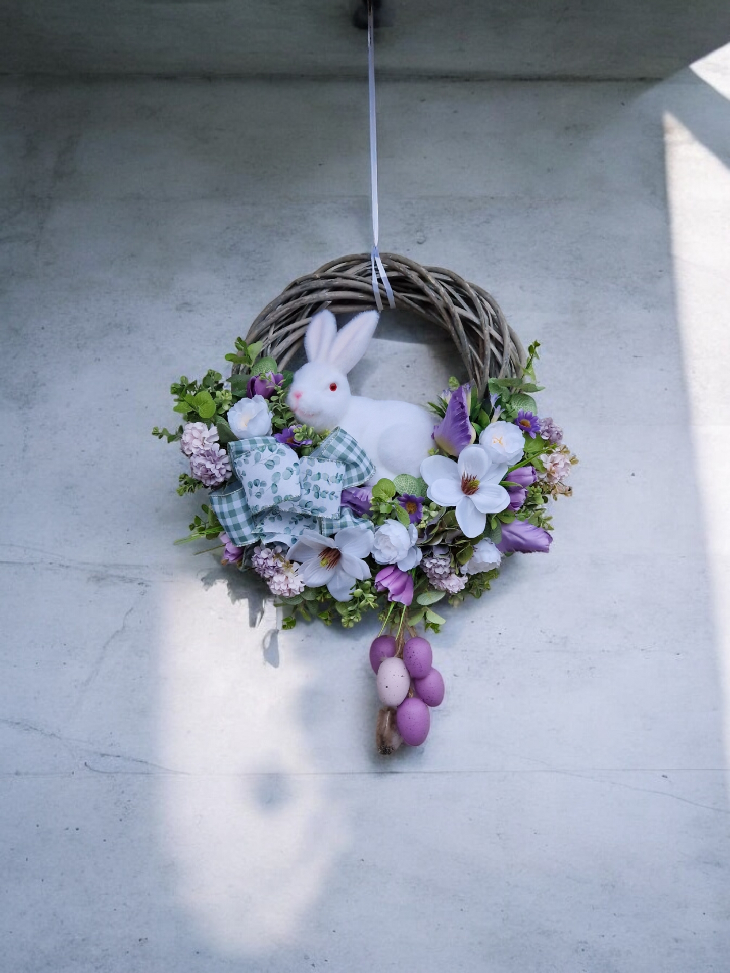 Easter door wreath