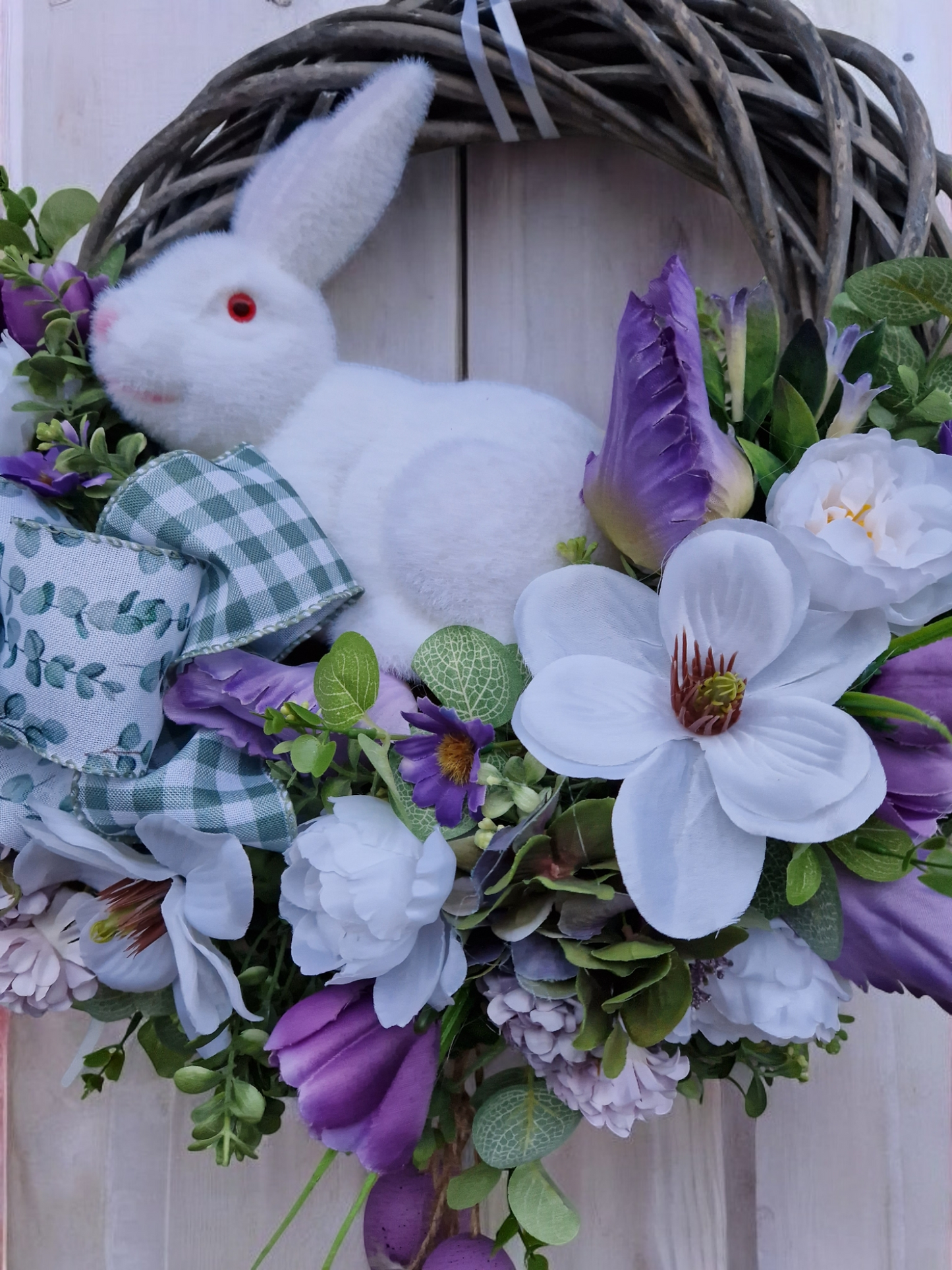 Easter door wreath