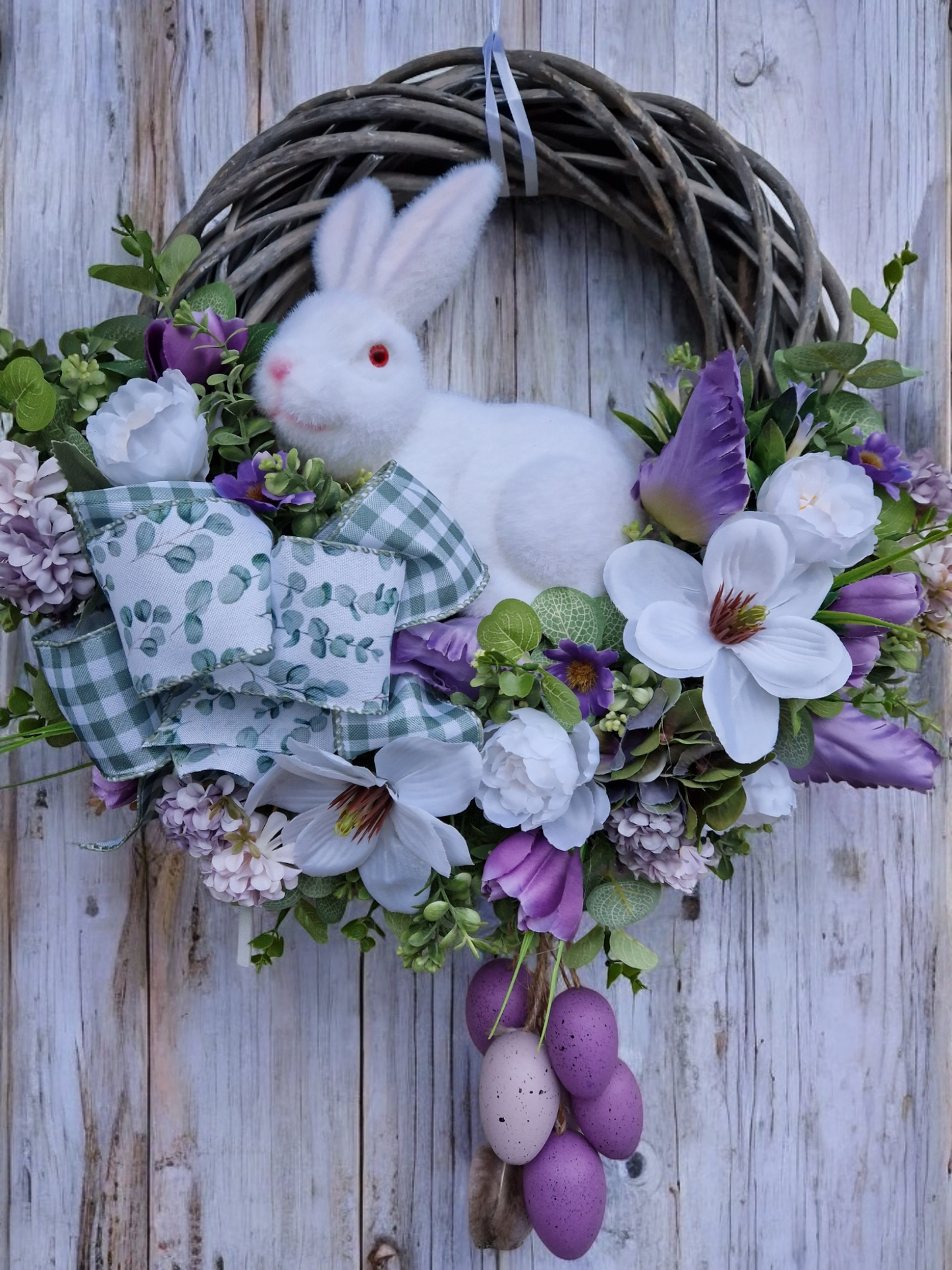 Easter door wreath