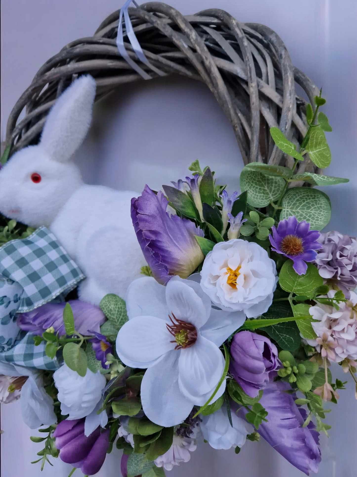 Easter door wreath