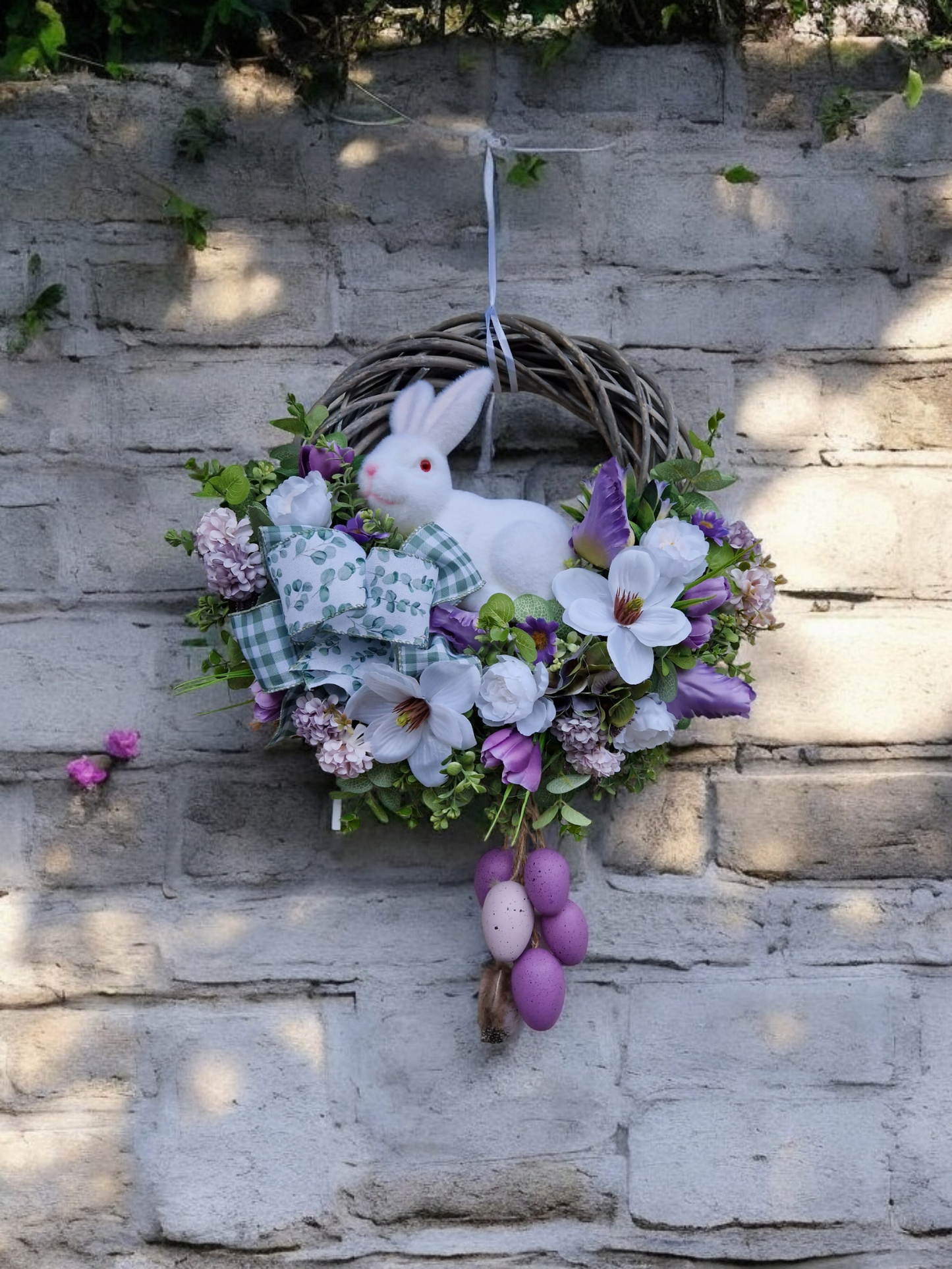 Easter door wreath