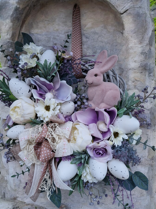 Easter door wreath