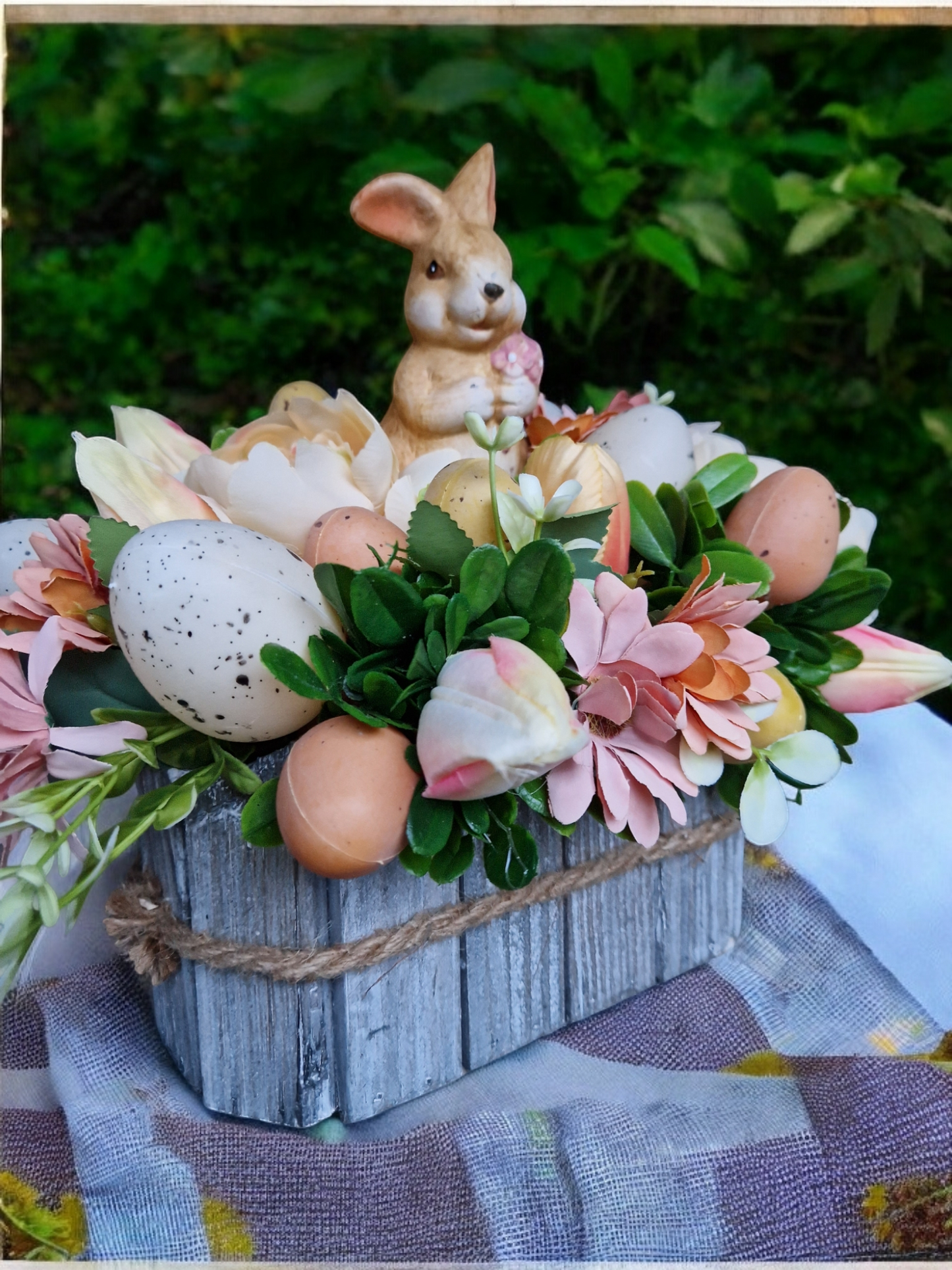 Easter flower arrangement