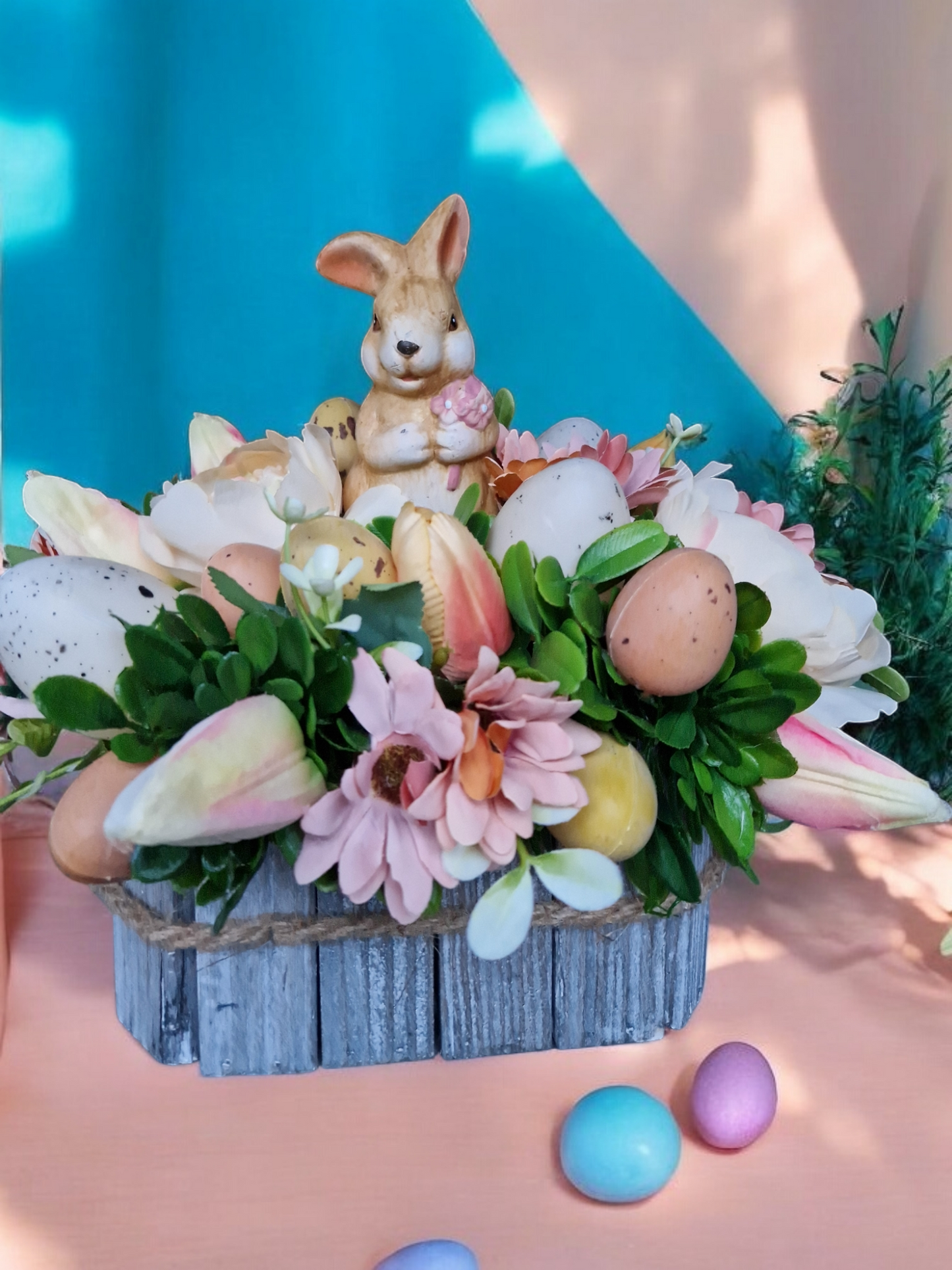 Easter flower arrangement