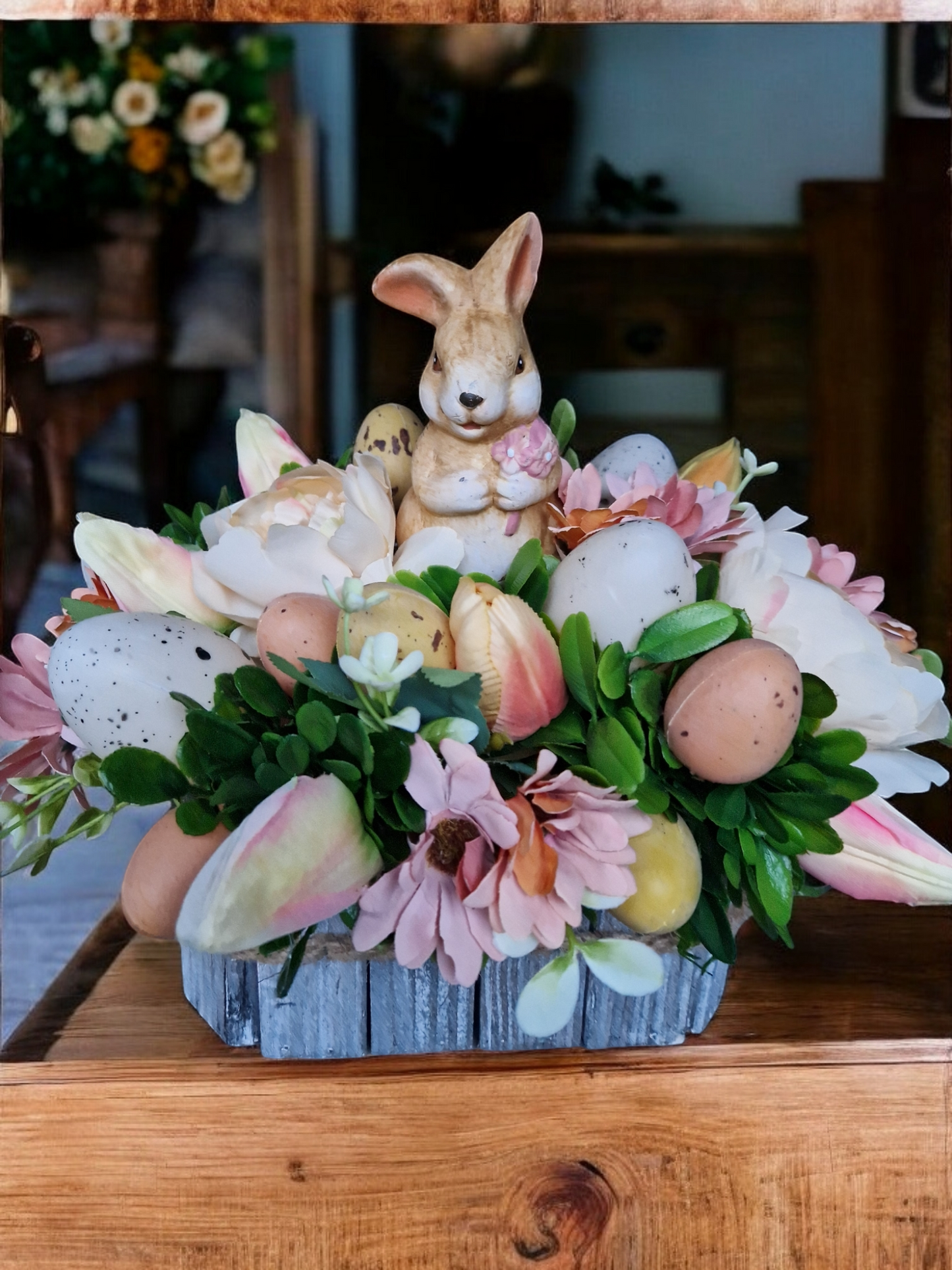 Easter flower arrangement