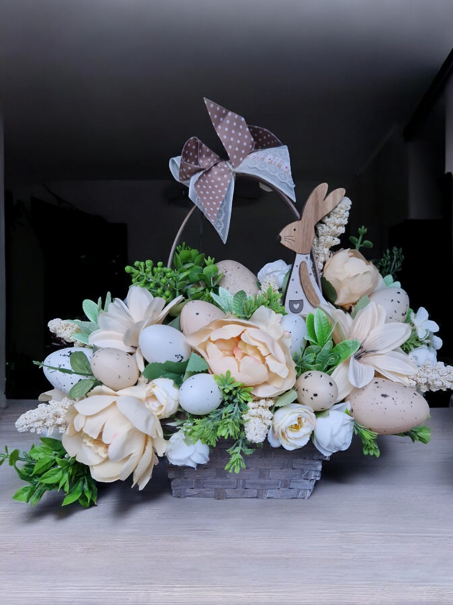 Easter flower arrangement