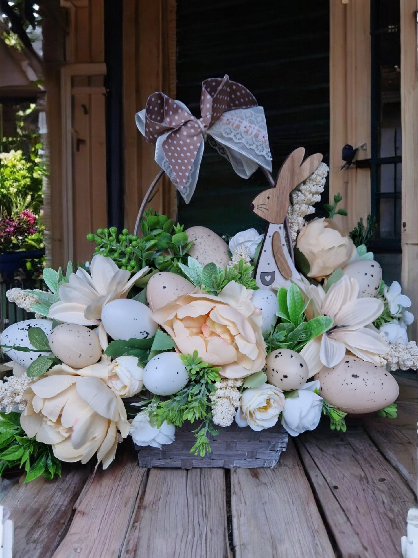 Easter flower arrangement