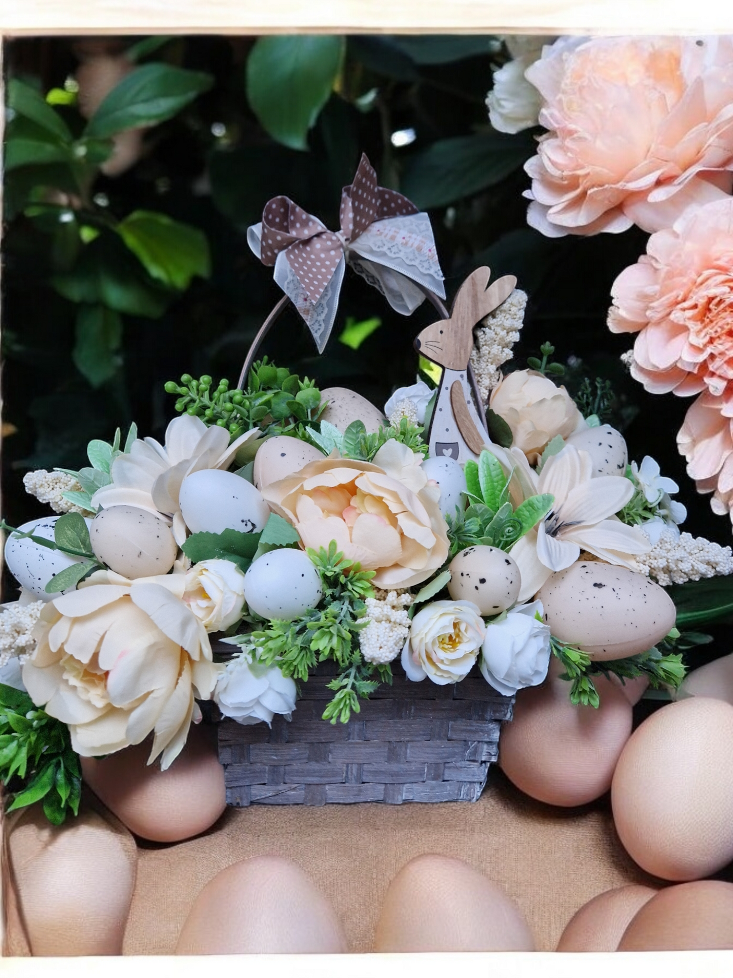 Easter flower arrangement