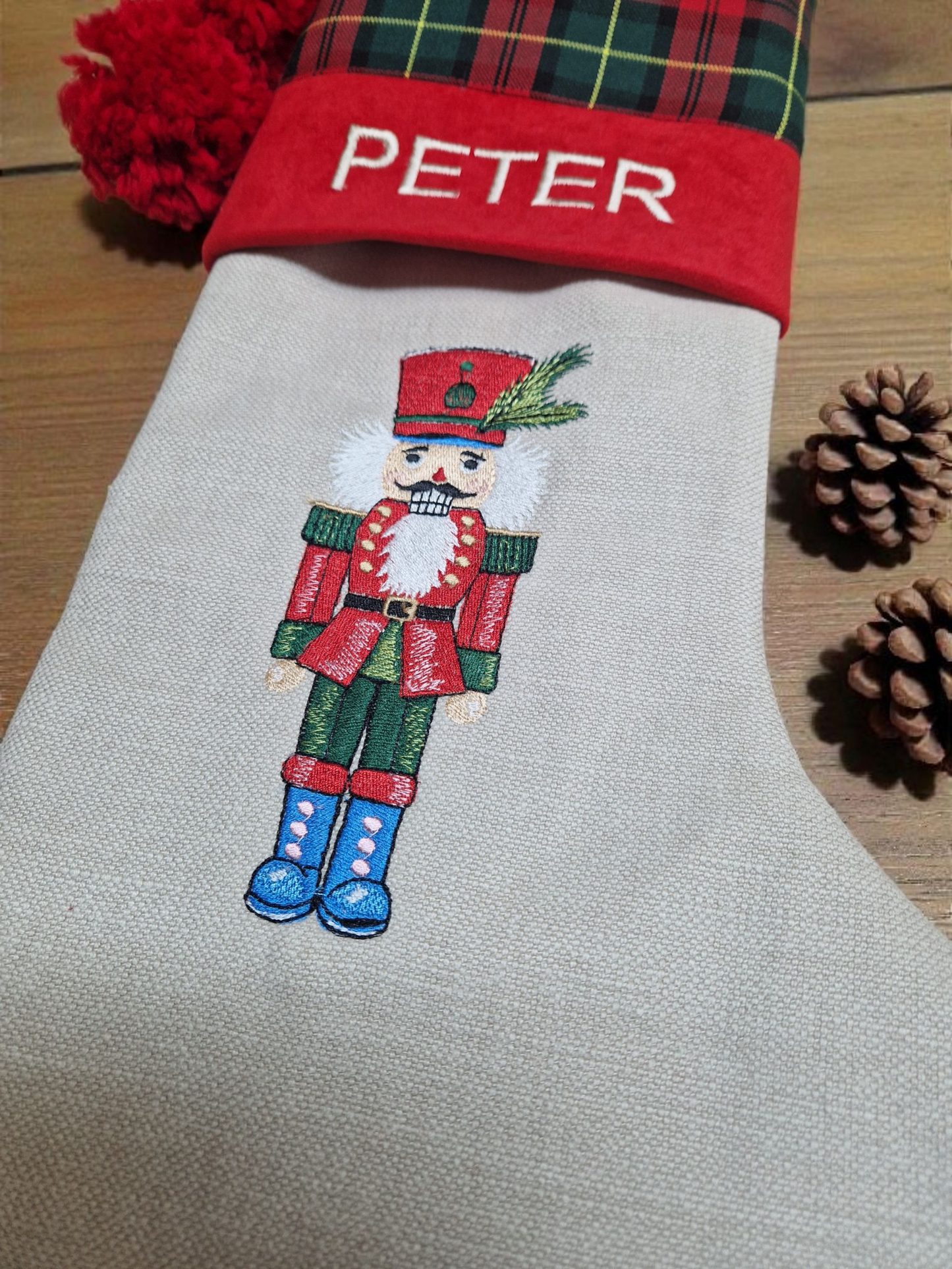 Personalized Christmas stocking