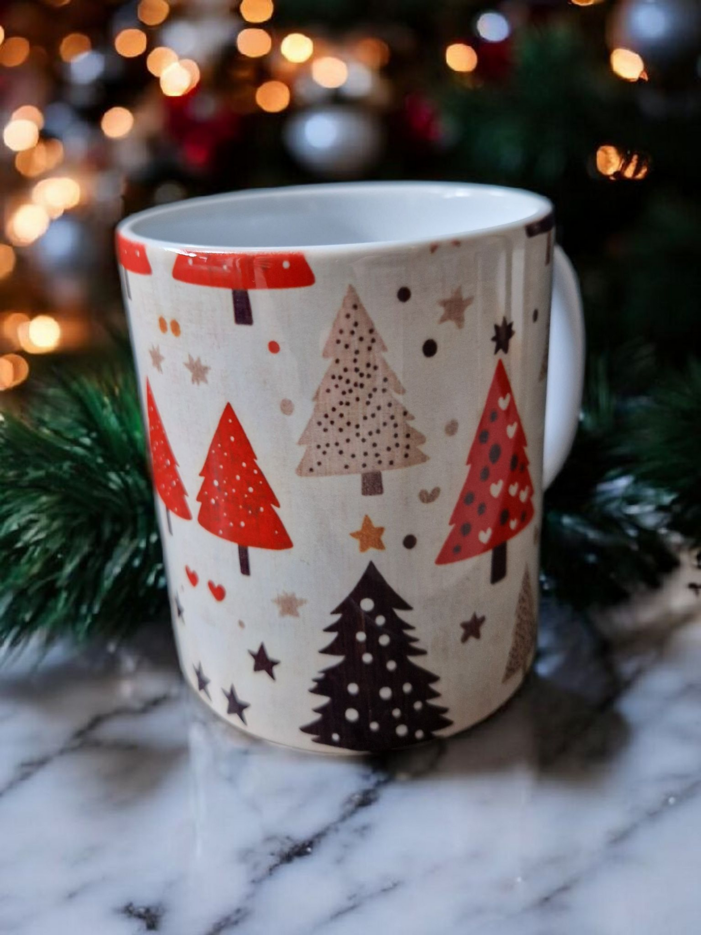 Christmas trees  mug