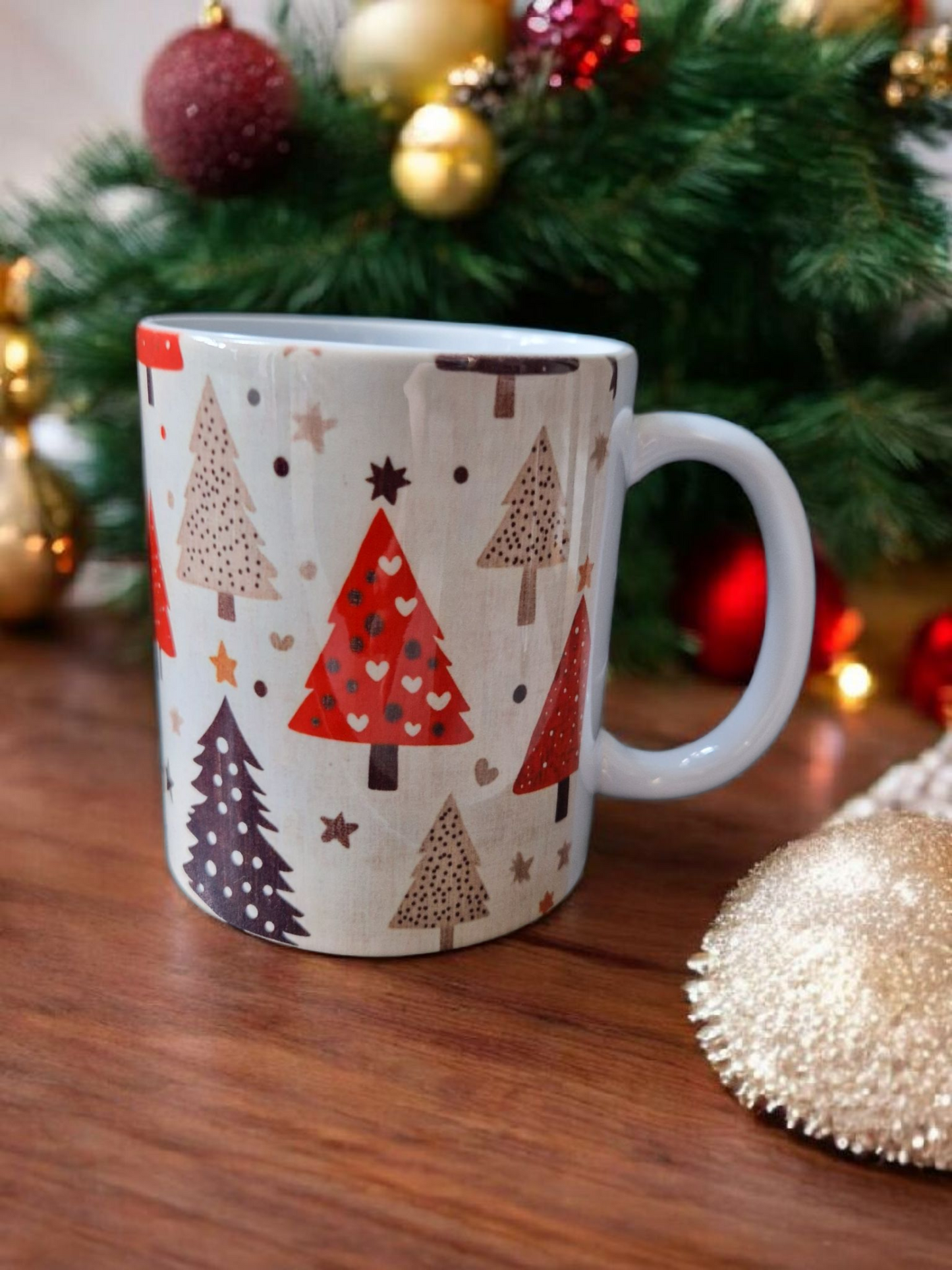 Christmas trees  mug