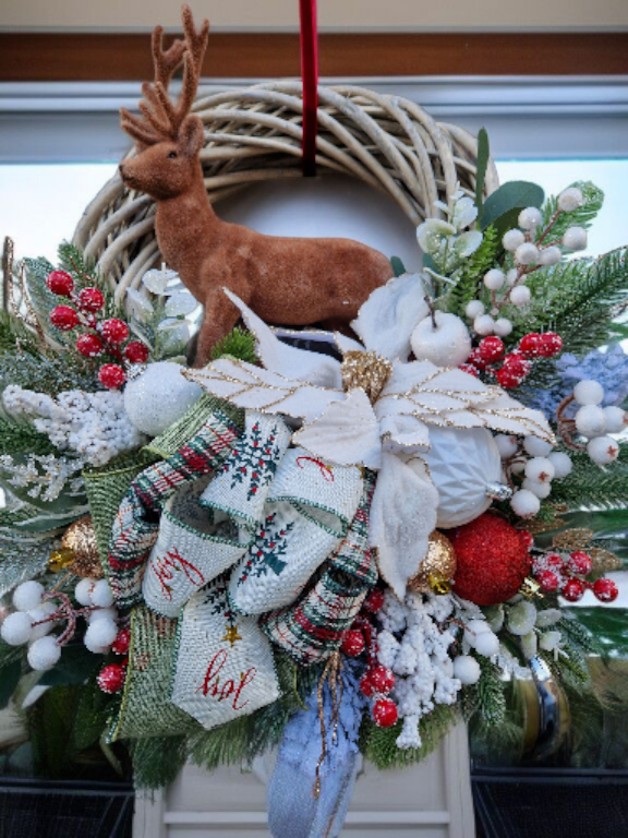 Christmas door wreath