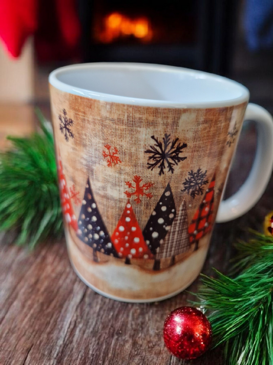 Christmas motif  mug