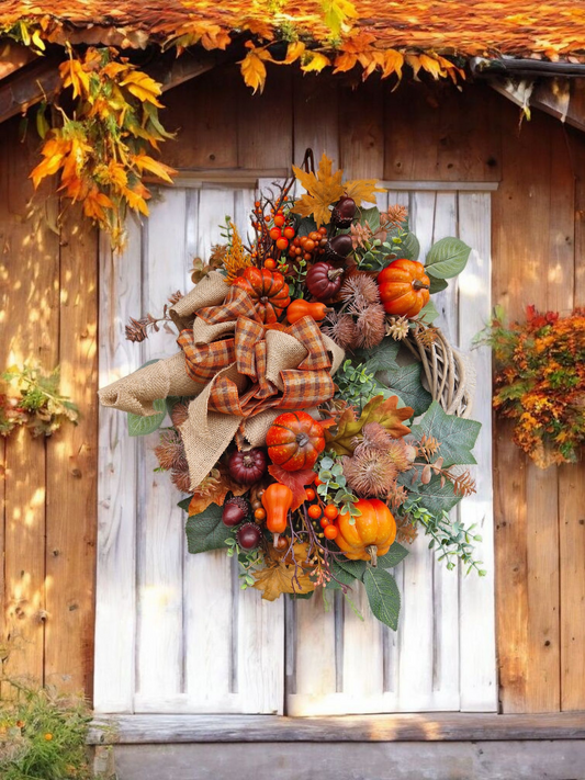Autumn Door Wreath