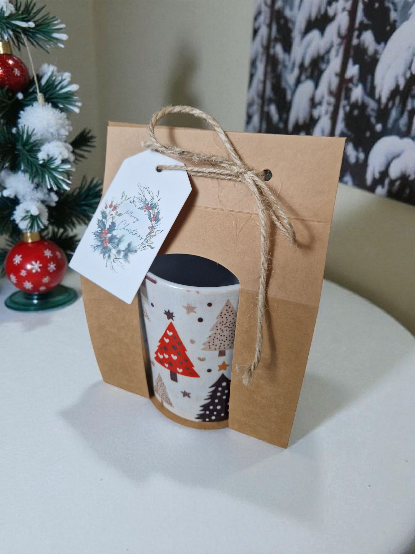 Christmas trees  mug