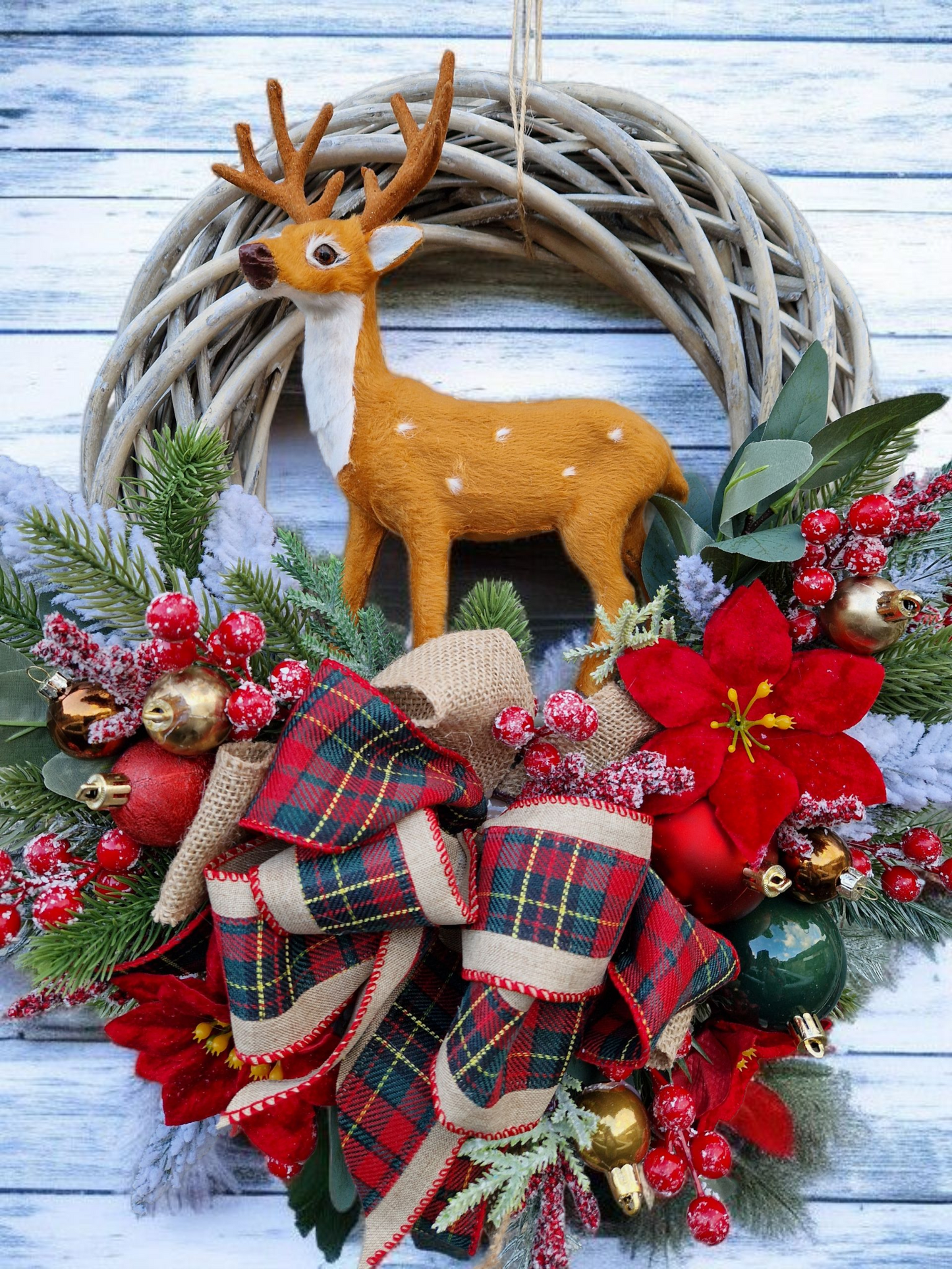 Christmas door wreath