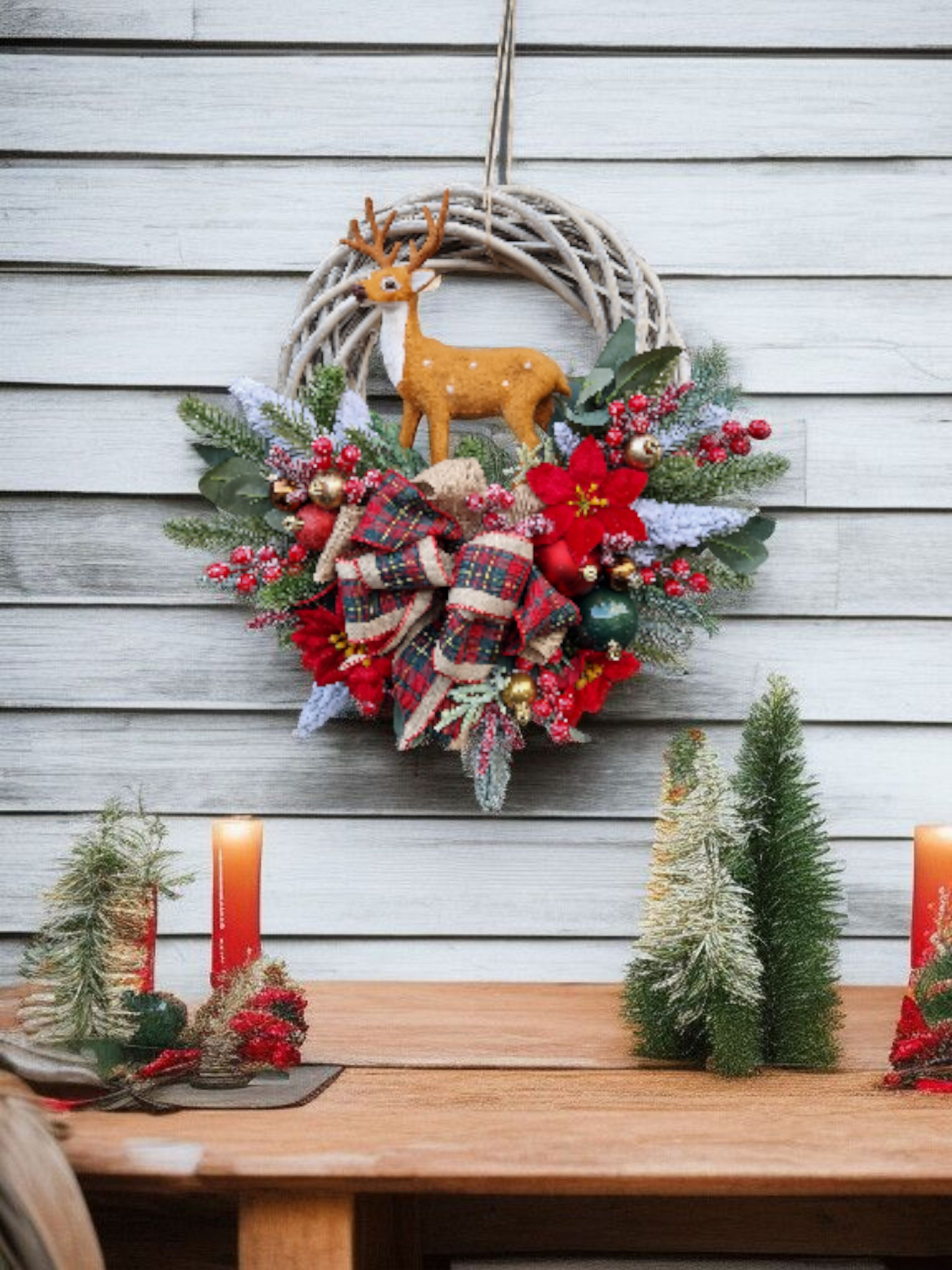Christmas door wreath