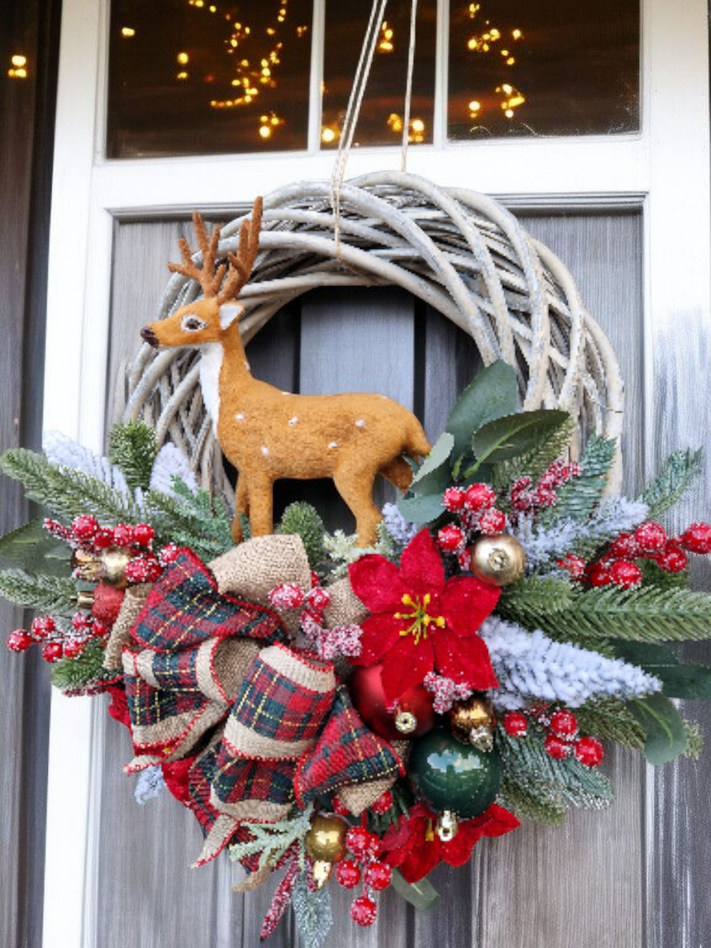 Christmas door wreath