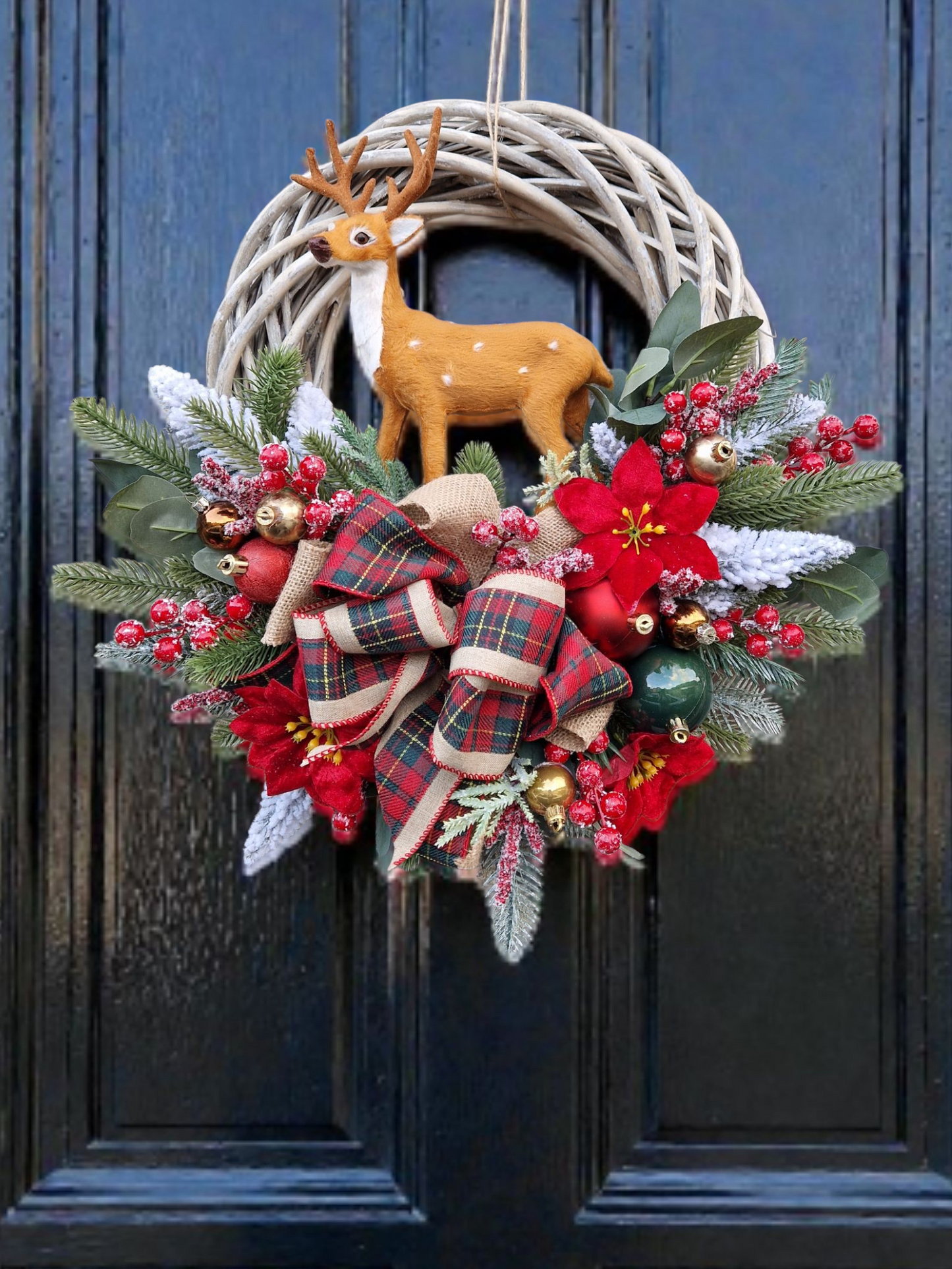 Christmas door wreath
