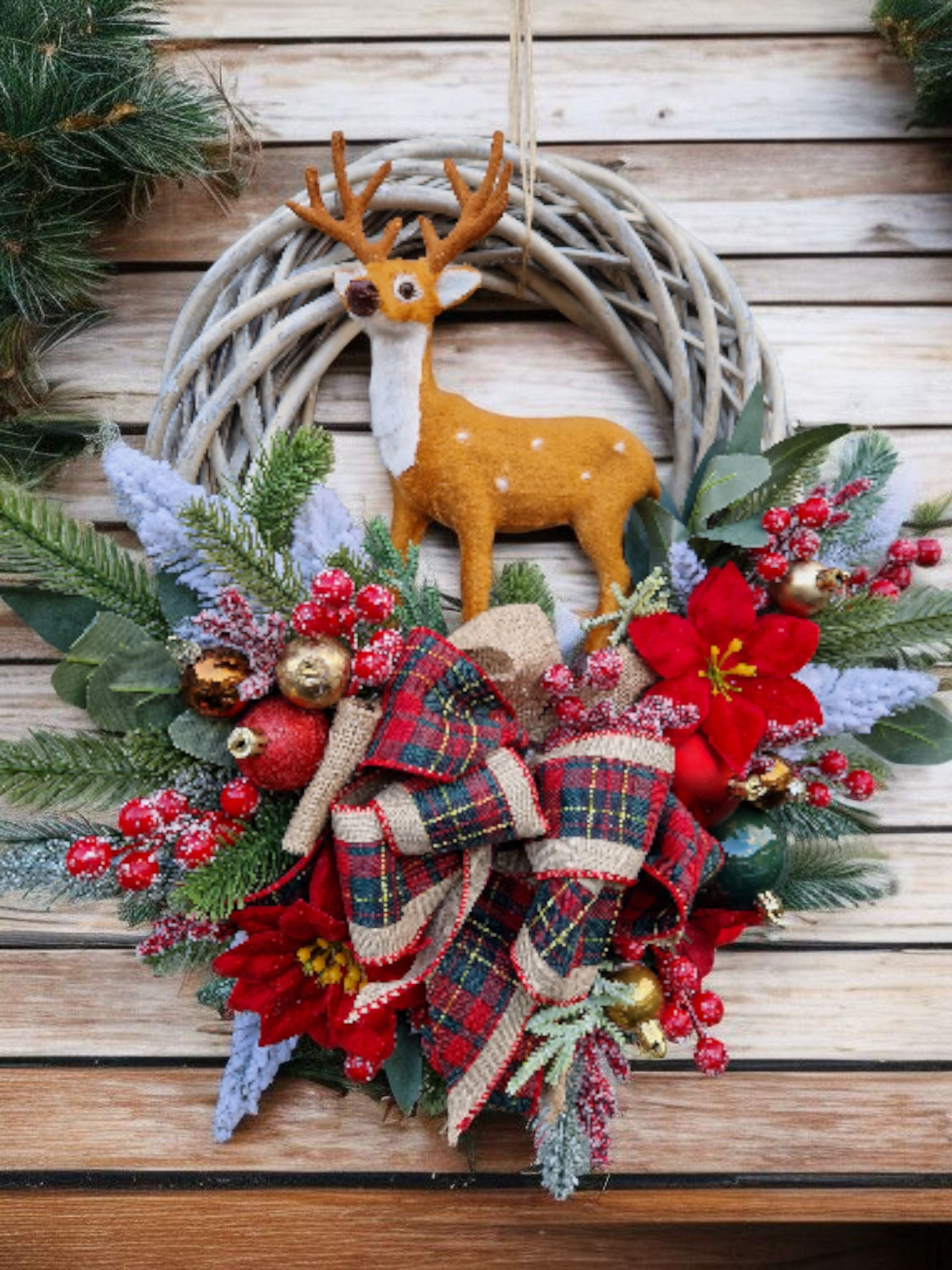 Christmas door wreath