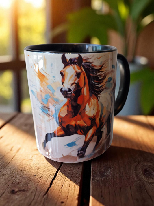 Horse-loving mug