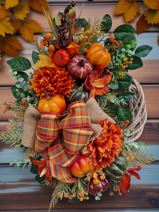 Autumn Door Wreath