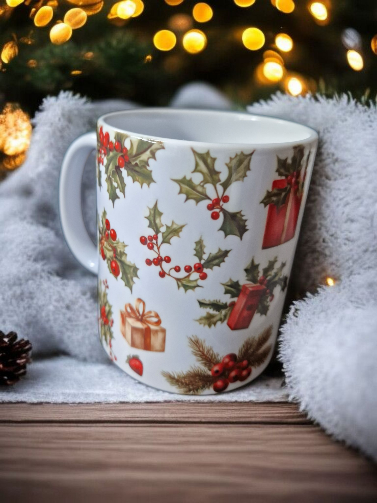 Christmas mugs gift box