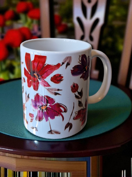 Floral mug