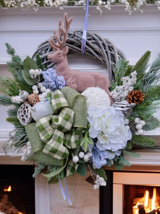Christmas door wreath