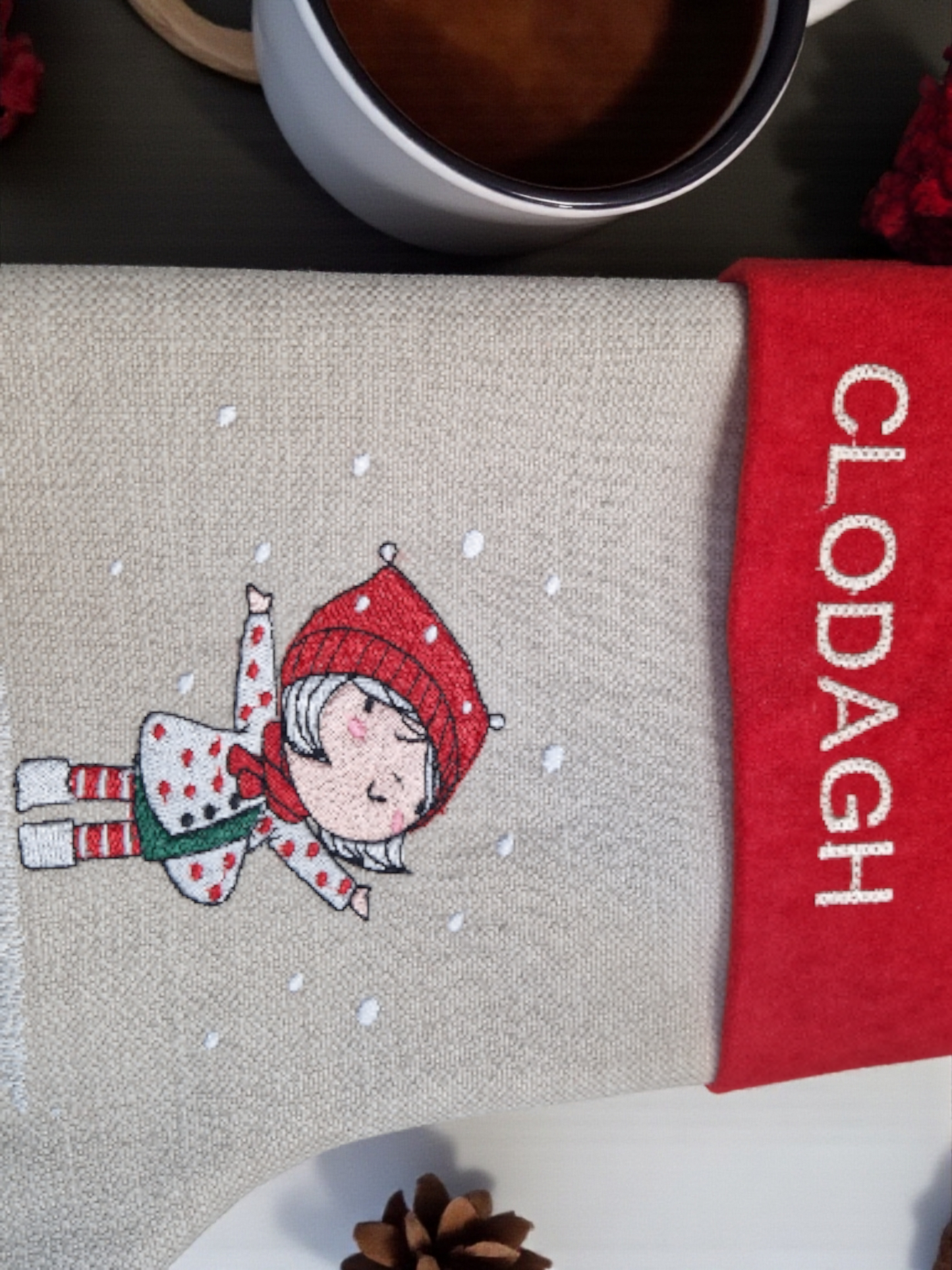 Personalized Christmas stocking