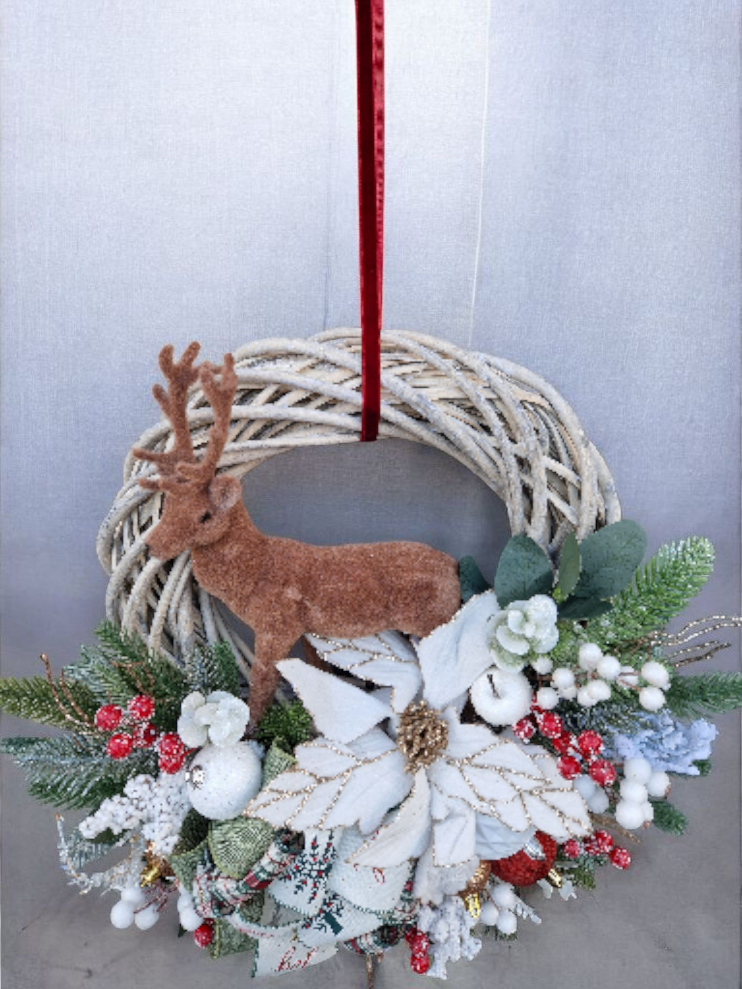Christmas door wreath