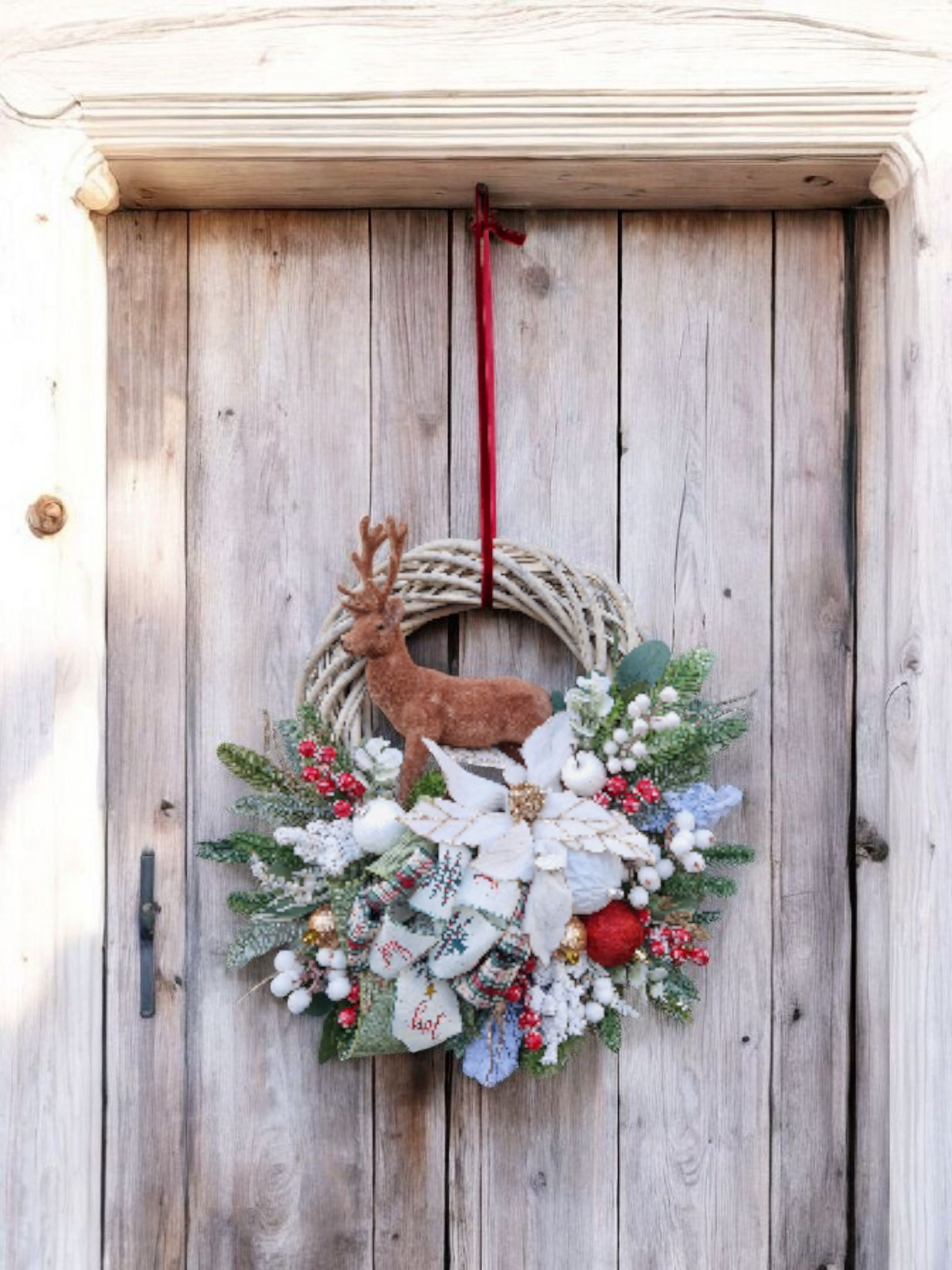 Christmas door wreath