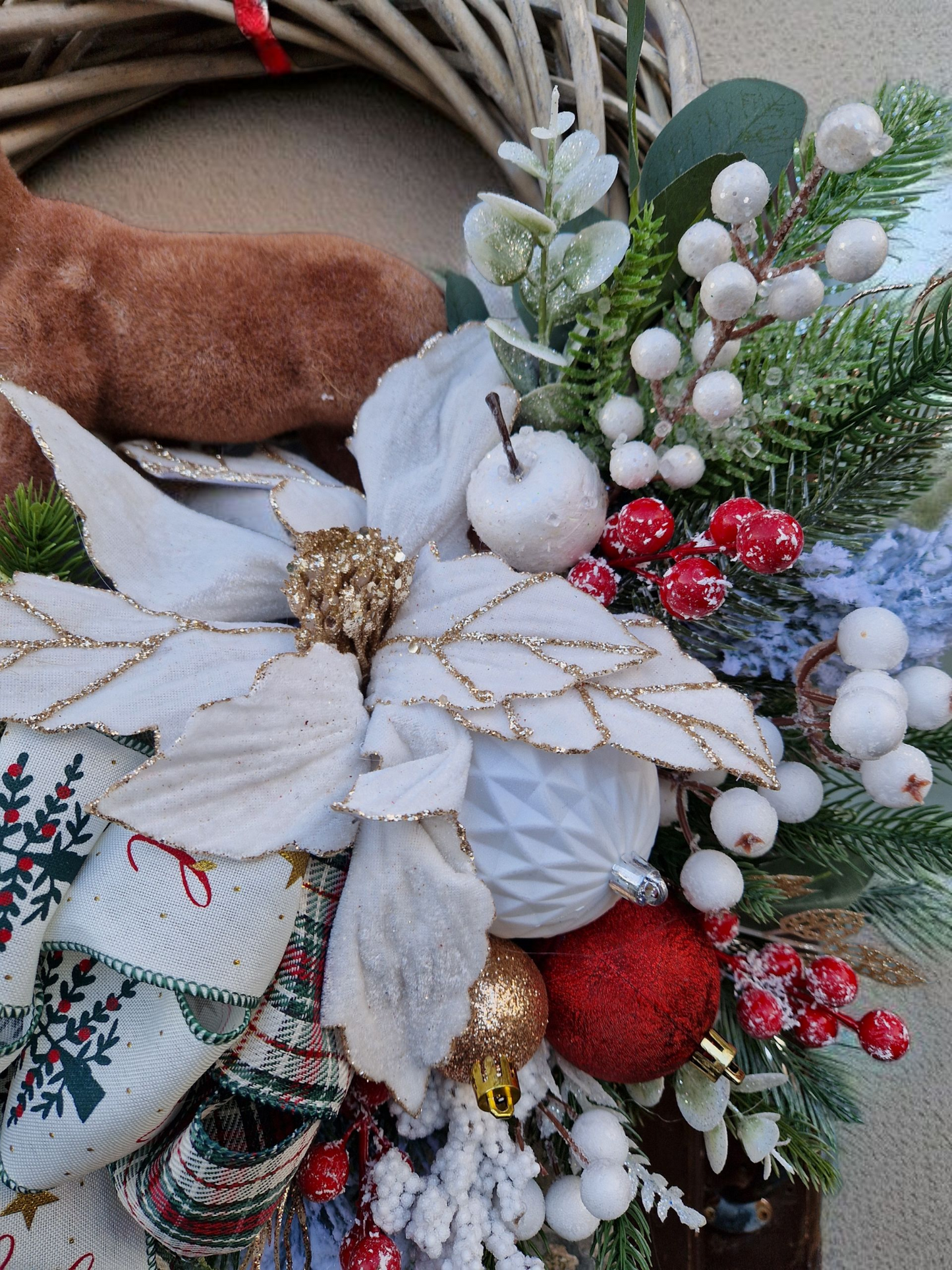 Christmas door wreath