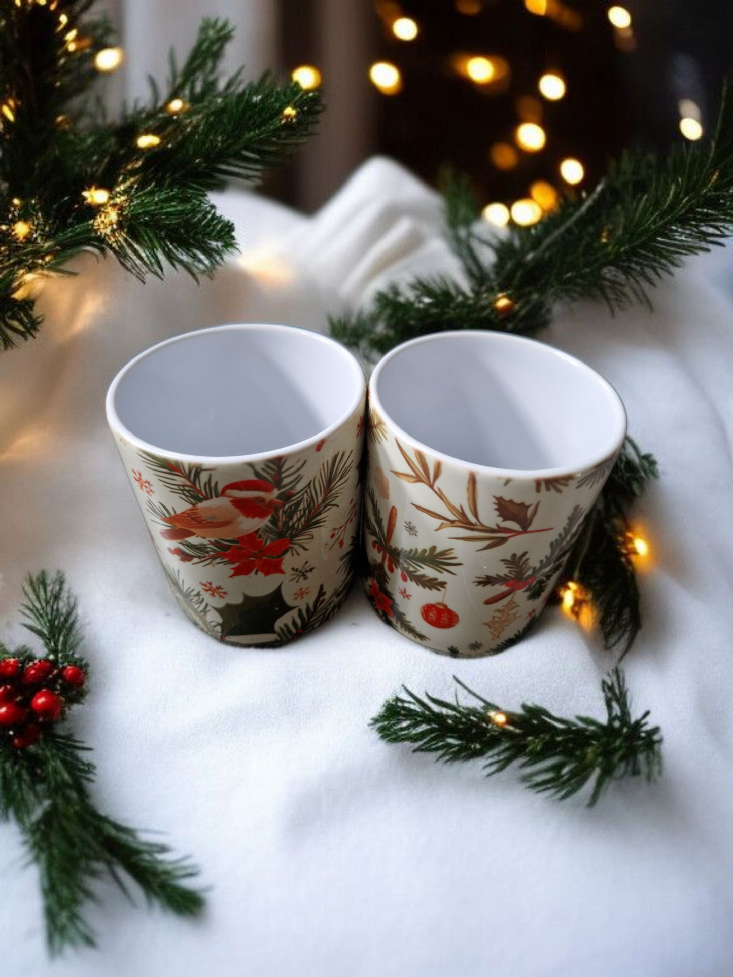 Christmas mugs gift box
