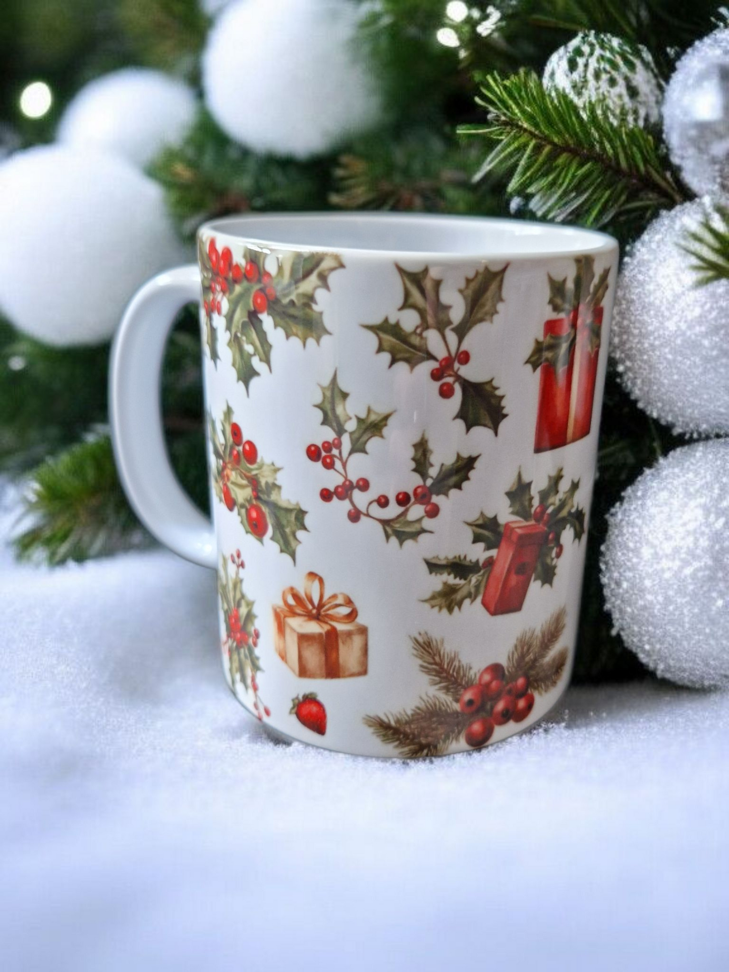 Christmas mugs gift box