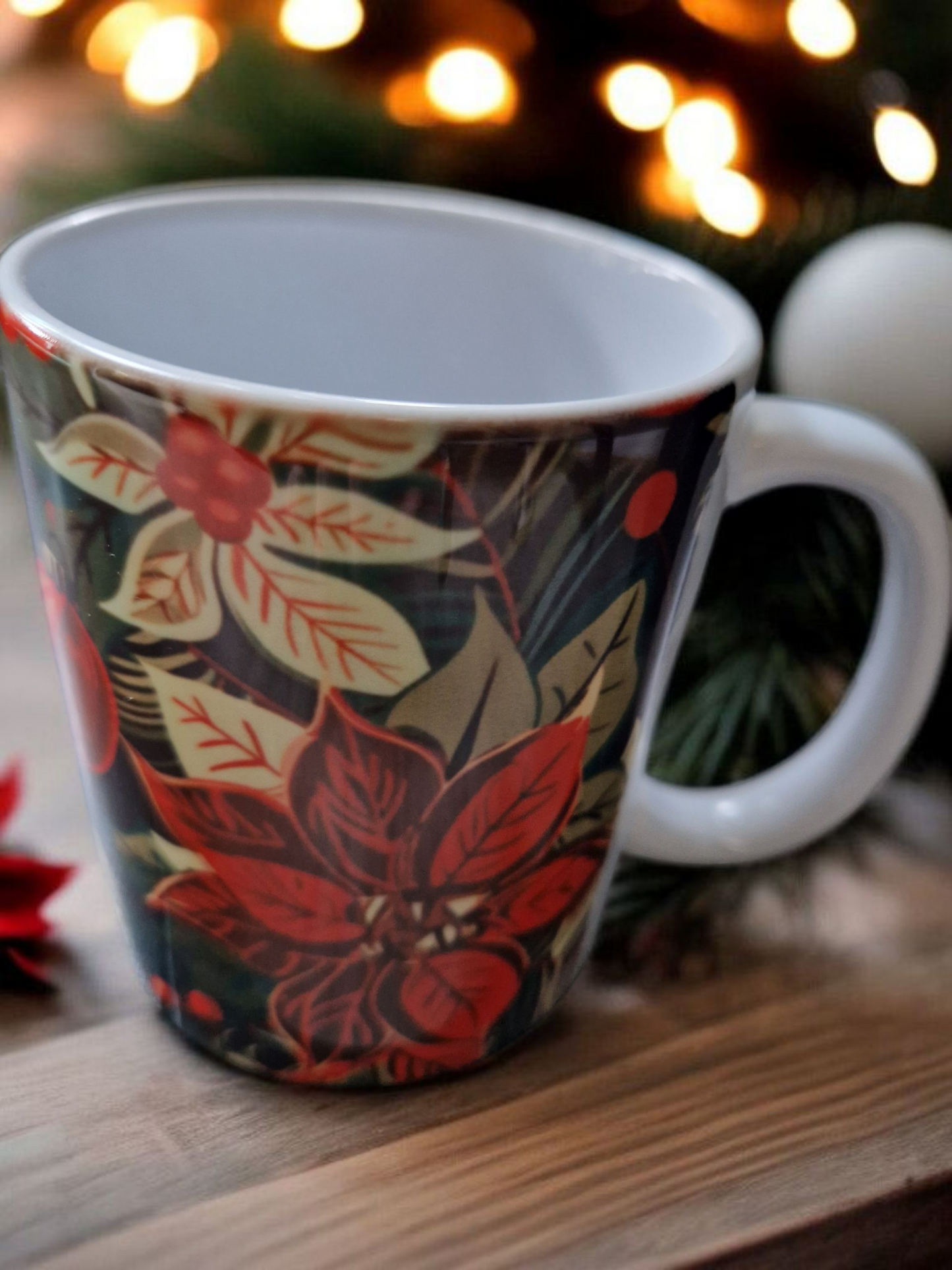 Christmas theme mugs gift box