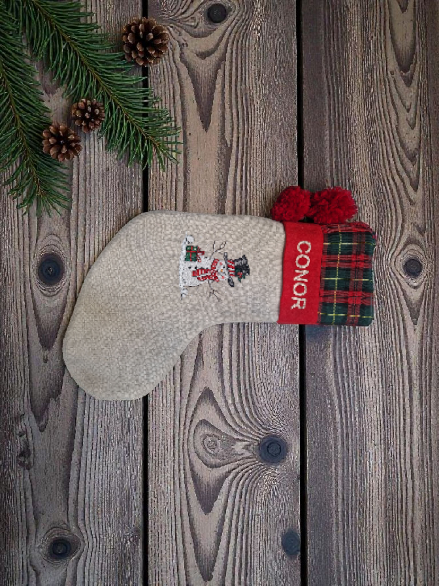 Personalized Christmas stocking