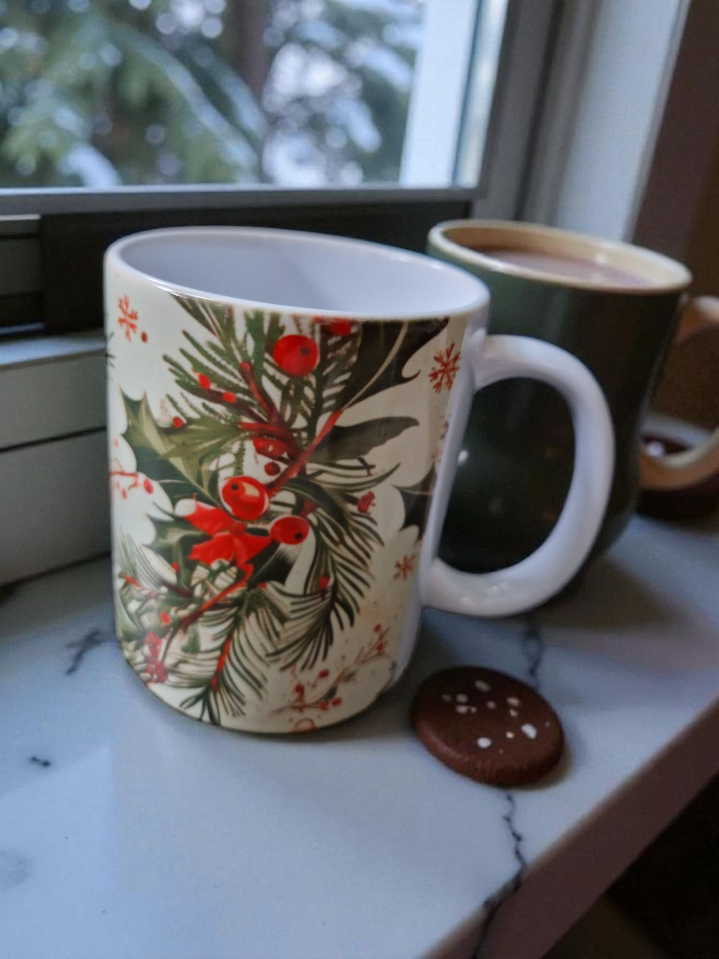 Christmas mugs gift box