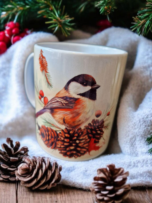 Christmas Cardinal  gift mug