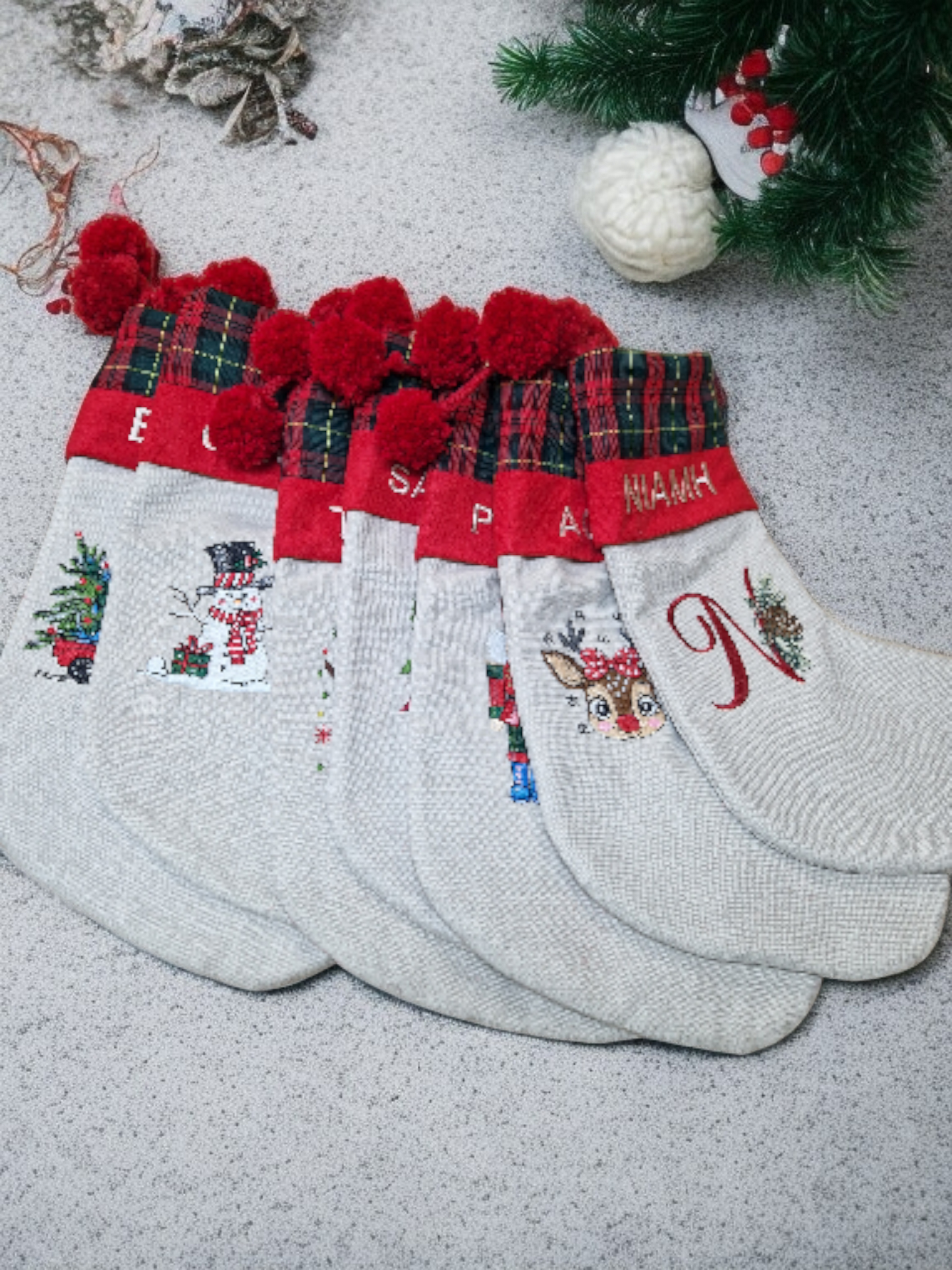 Personalized Christmas stocking